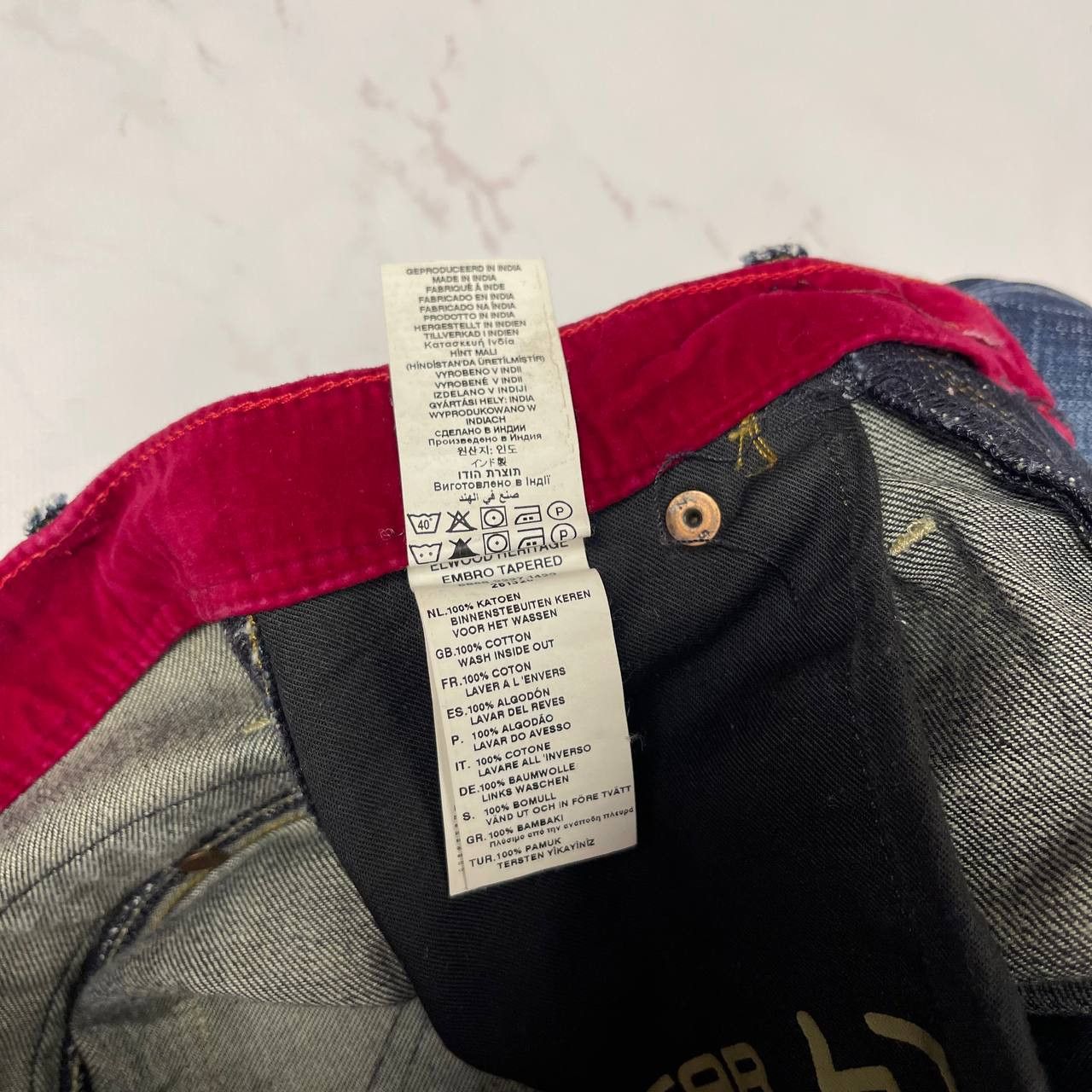 G-Star Vintage Y2K G Star Embro Elwood Tapered 96 Denim Pants Jeans Size US 28 / EU 44 - 8 Thumbnail