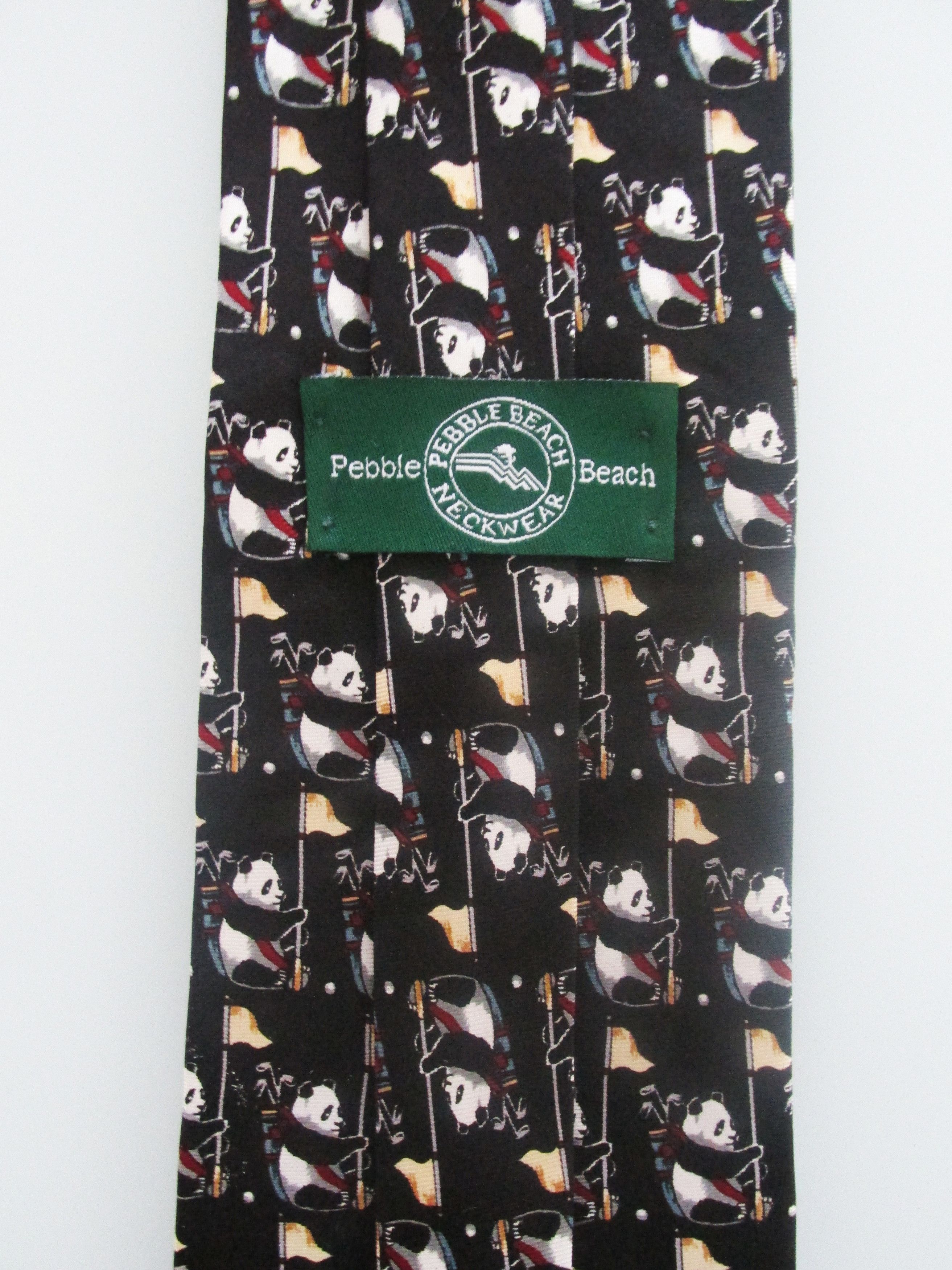 Other Pebble Beach Golf Men's Silk Tie Size ONE SIZE - 5 Thumbnail