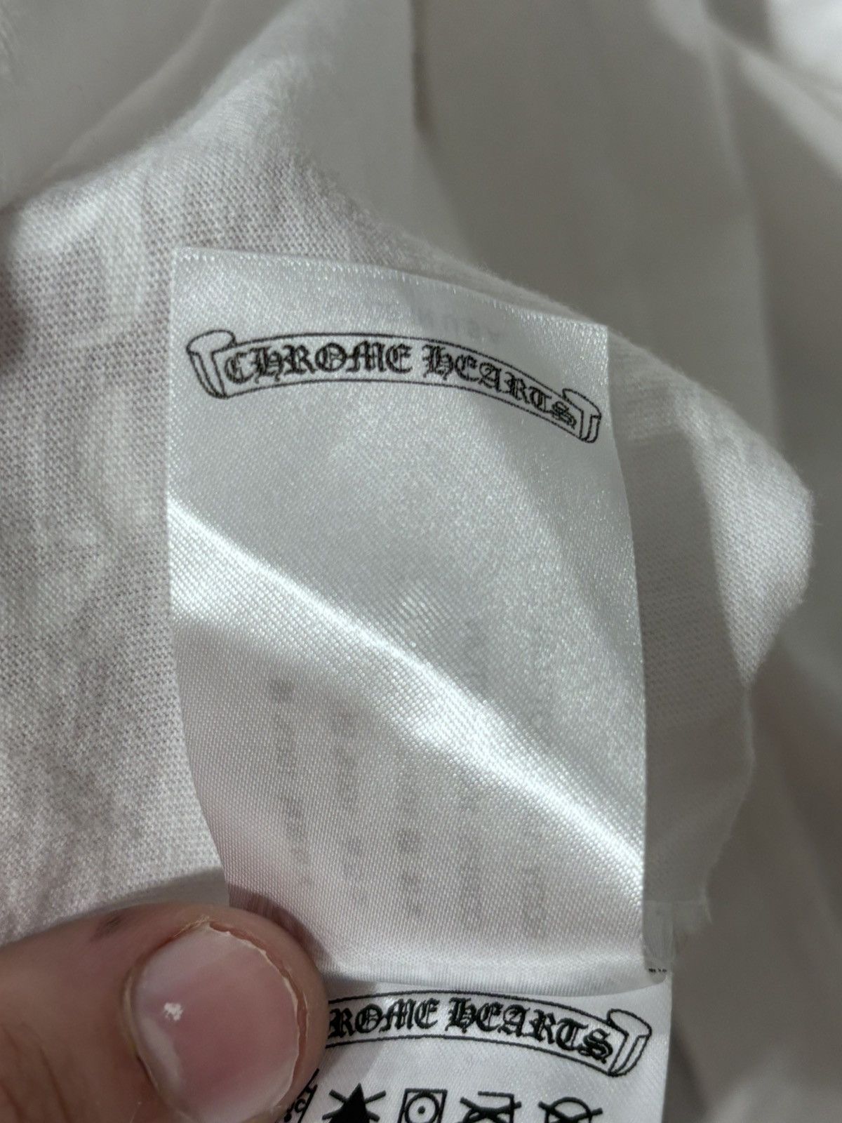 Chrome Hearts Chrome Hearts Miami Exclusive White Tee Size US S / EU 44-46 / 1 - 8 Thumbnail