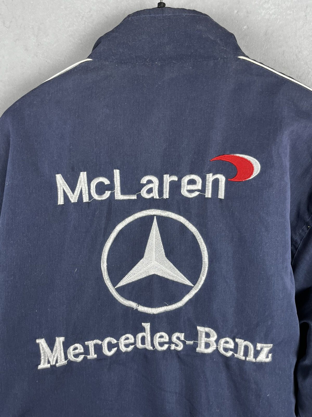 Mercedes-Benz × Vintage Vintage Mercedes McLaren Racing Jacket Bomber Hype Y2K Size US M / EU 48-50 / 2 - 8 Thumbnail