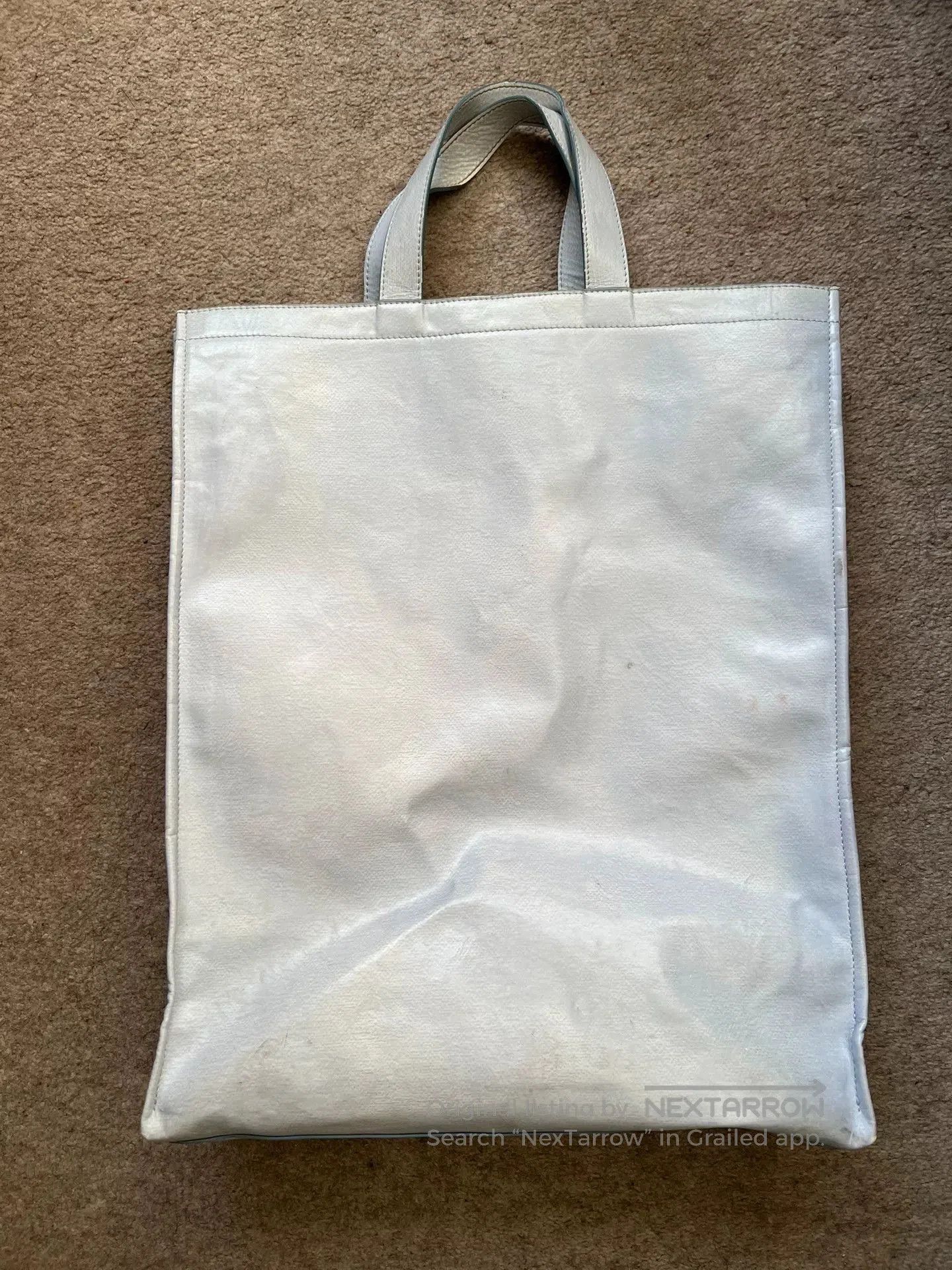 Acne Studios Acne Studios Cat Print Leather Handbag. Size ONE SIZE - 2 Thumbnail