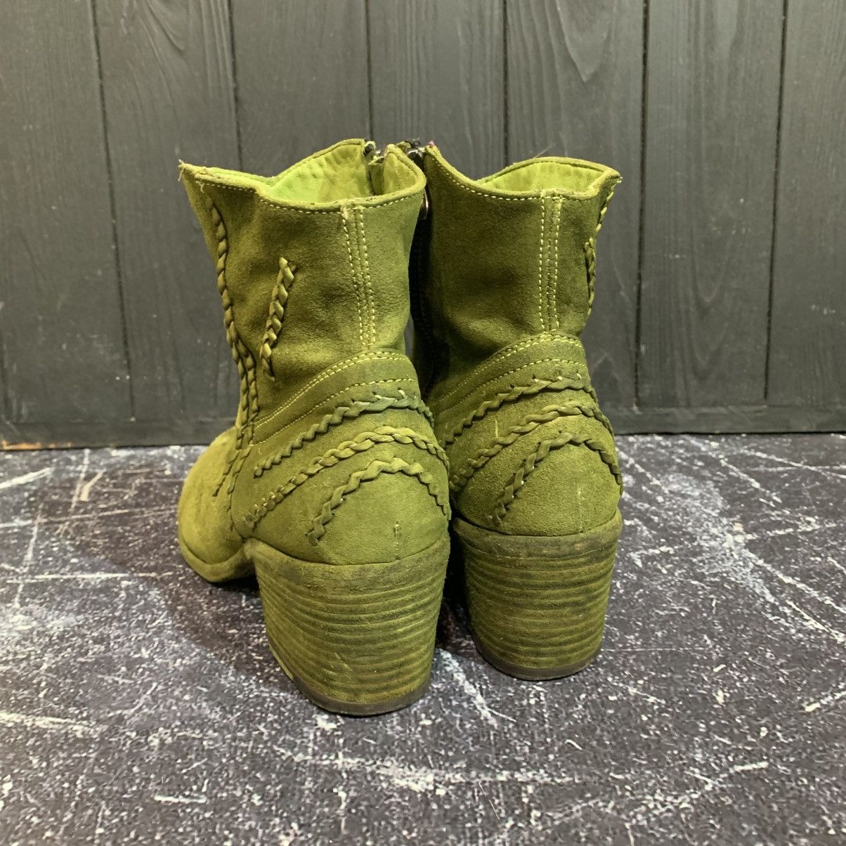 Vintage Fauzian Jeunesse Vintage Women’s Suede Boots 37.5 Size Size US 7.5 / IT 37.5 - 5 Thumbnail
