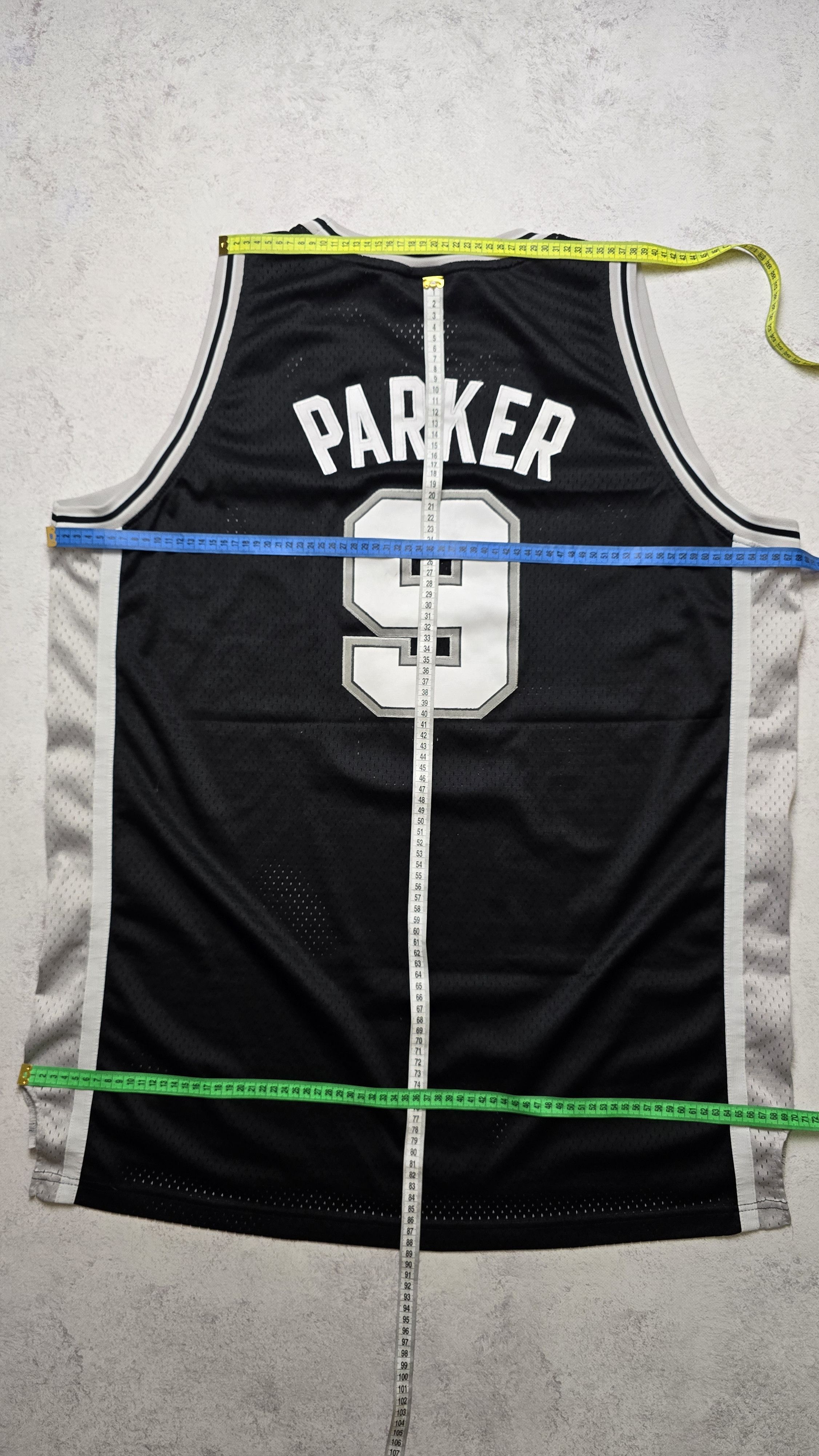 Adidas Adidas San Antonio Spurs Tony Parker #9 NBA Swingman Jersey Size US XXL / EU 58 / 5 - 3 Thumbnail