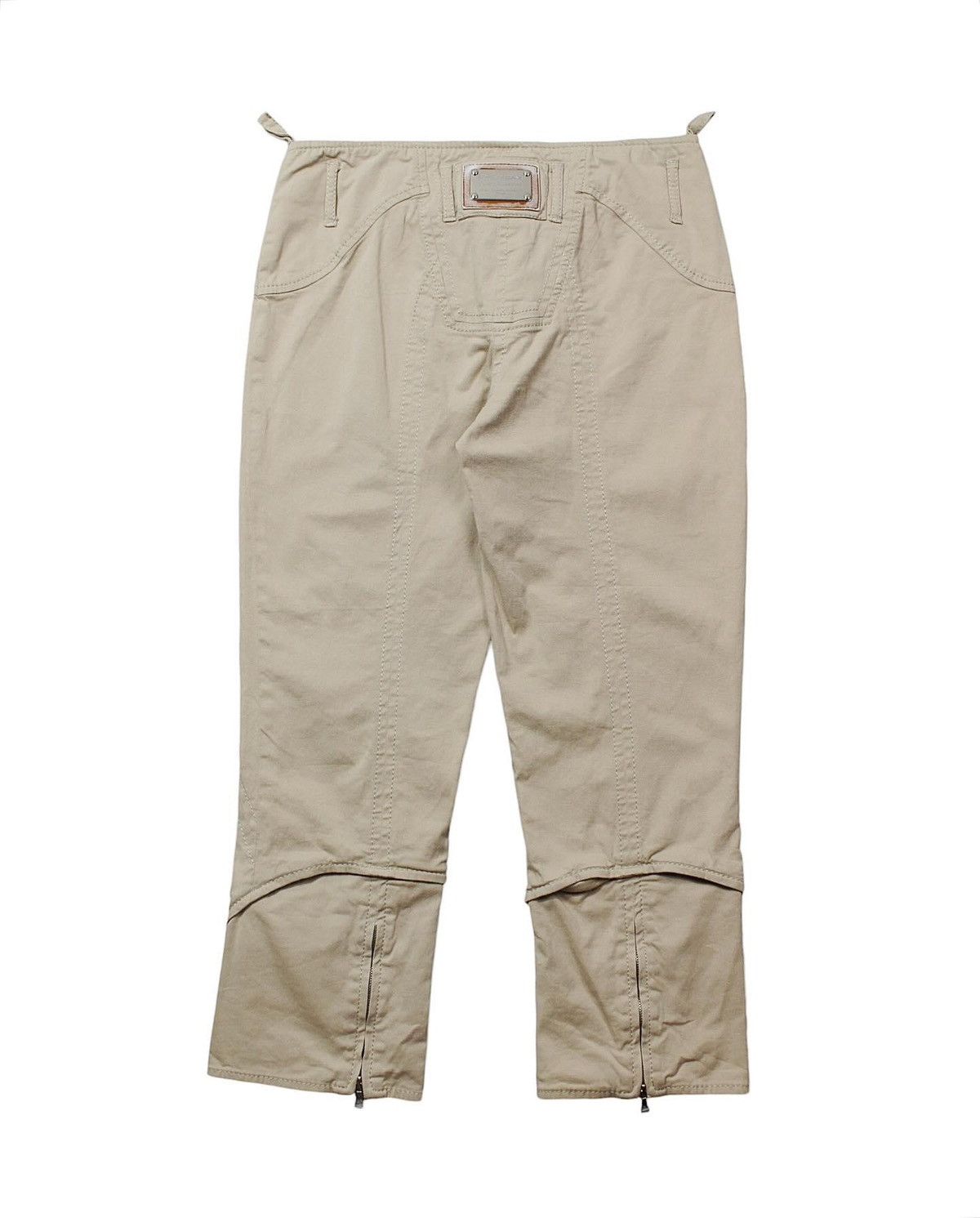 Designer × Dolce & Gabbana 1990S DOLCE GABBANA WOMEN UTILITY PANTS Size 36" / US 14 / IT 50 - 2 Thumbnail