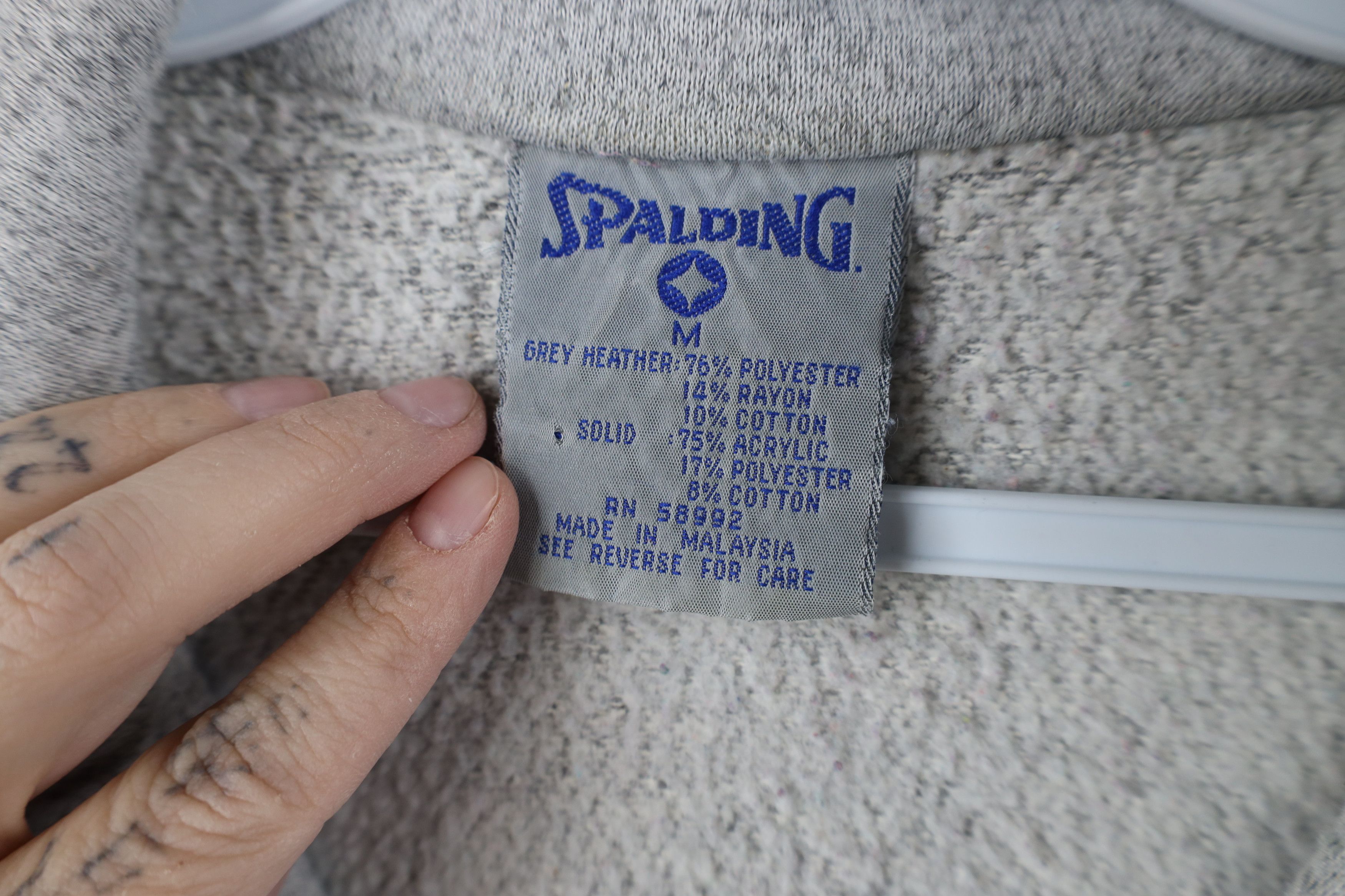 Vintage Vintage 80s 90s Streetwear Triblend Tennis Track Jacket Size US M / EU 48-50 / 2 - 10 Thumbnail
