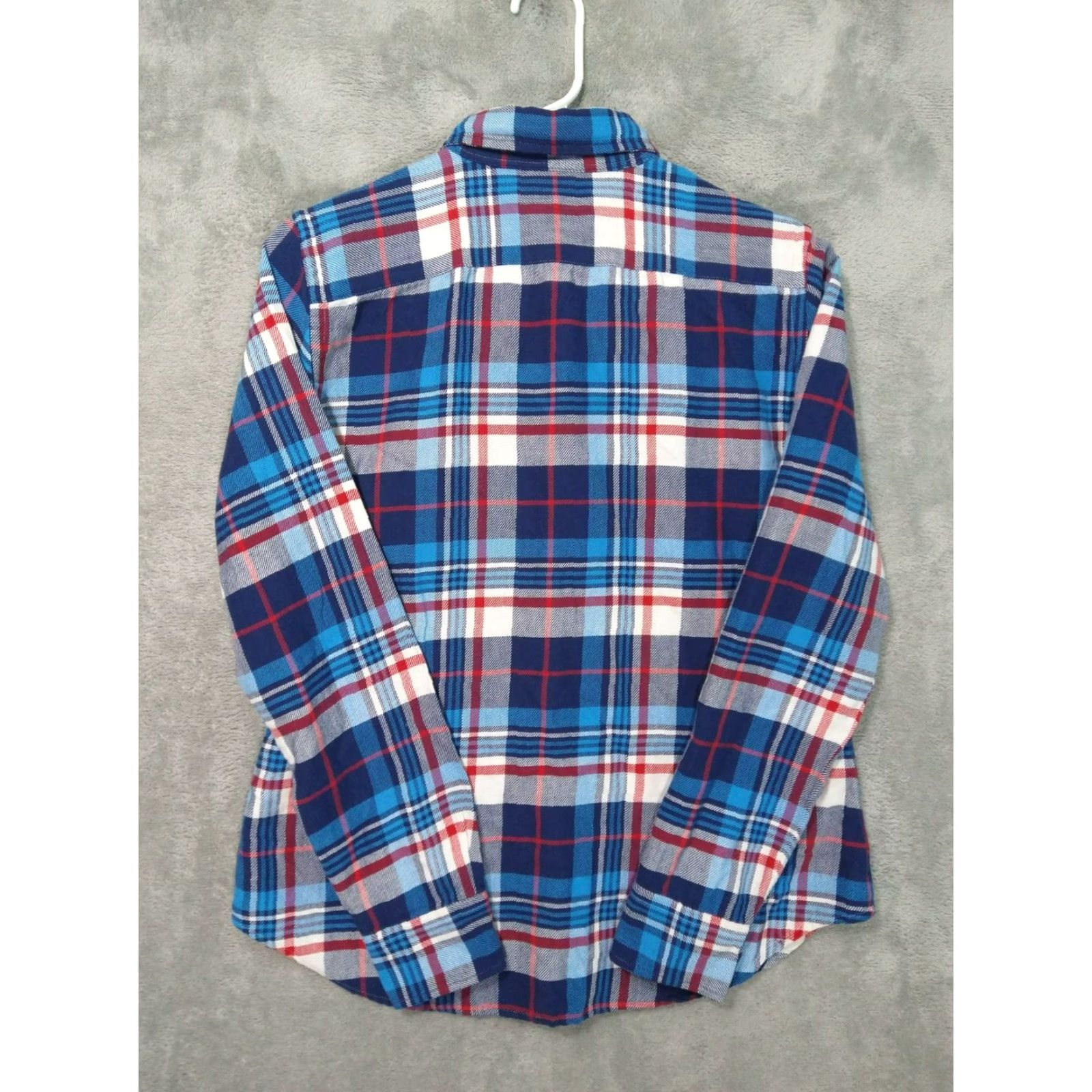 Polo Ralph Lauren Polo Ralph Lauren Shirt Mens Medium Blue Plaid Flannel Classic Fit Button Up Size US M / EU 48-50 / 2 - 2 Thumbnail