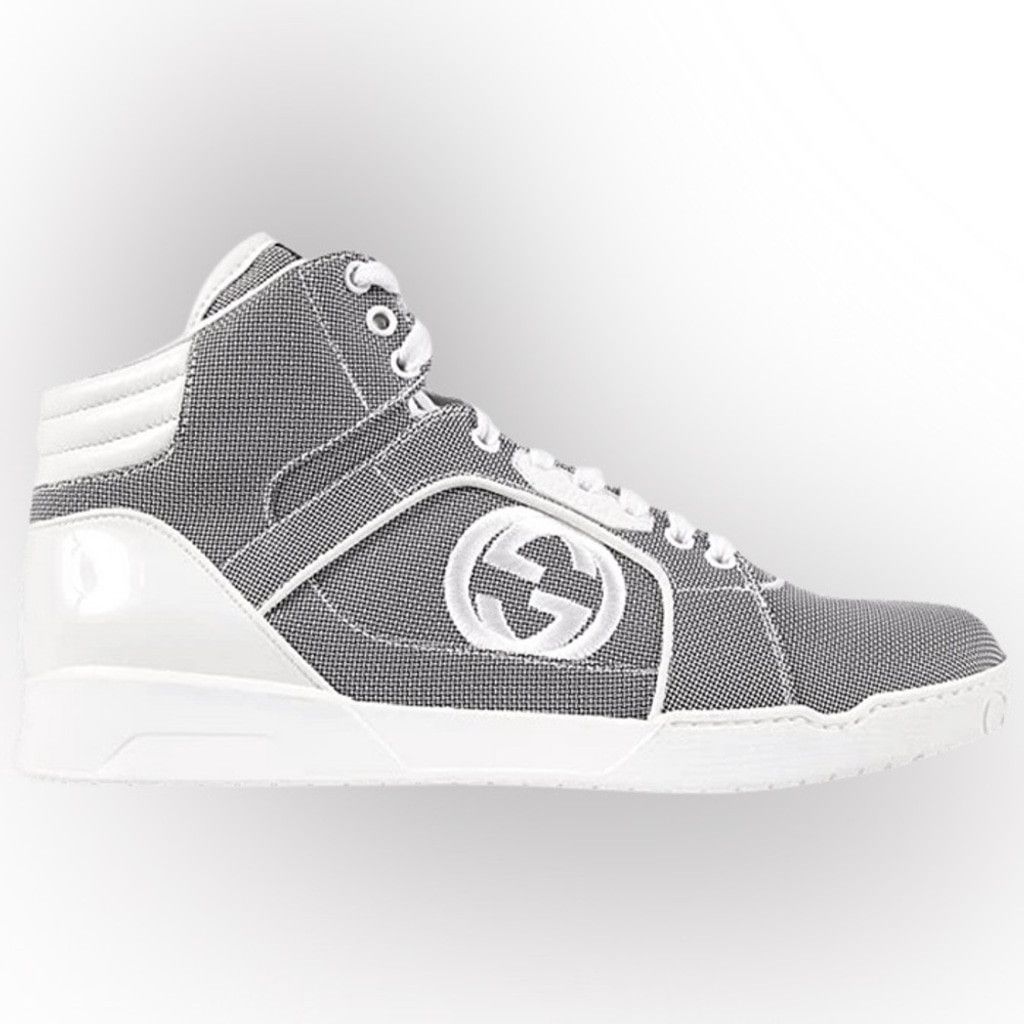 Gucci Gucci Baling Fabric Nappa Moorea Interlocking G sneaker US12 Size US 12 / EU 45 - 1 Thumbnail
