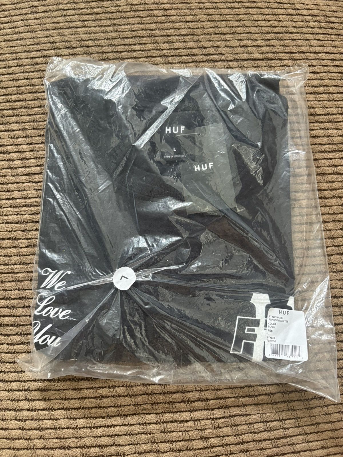 Fuck The Population FTP x Huf RIP Keith shirt Size US L / EU 52-54 / 3 - 1 Thumbnail