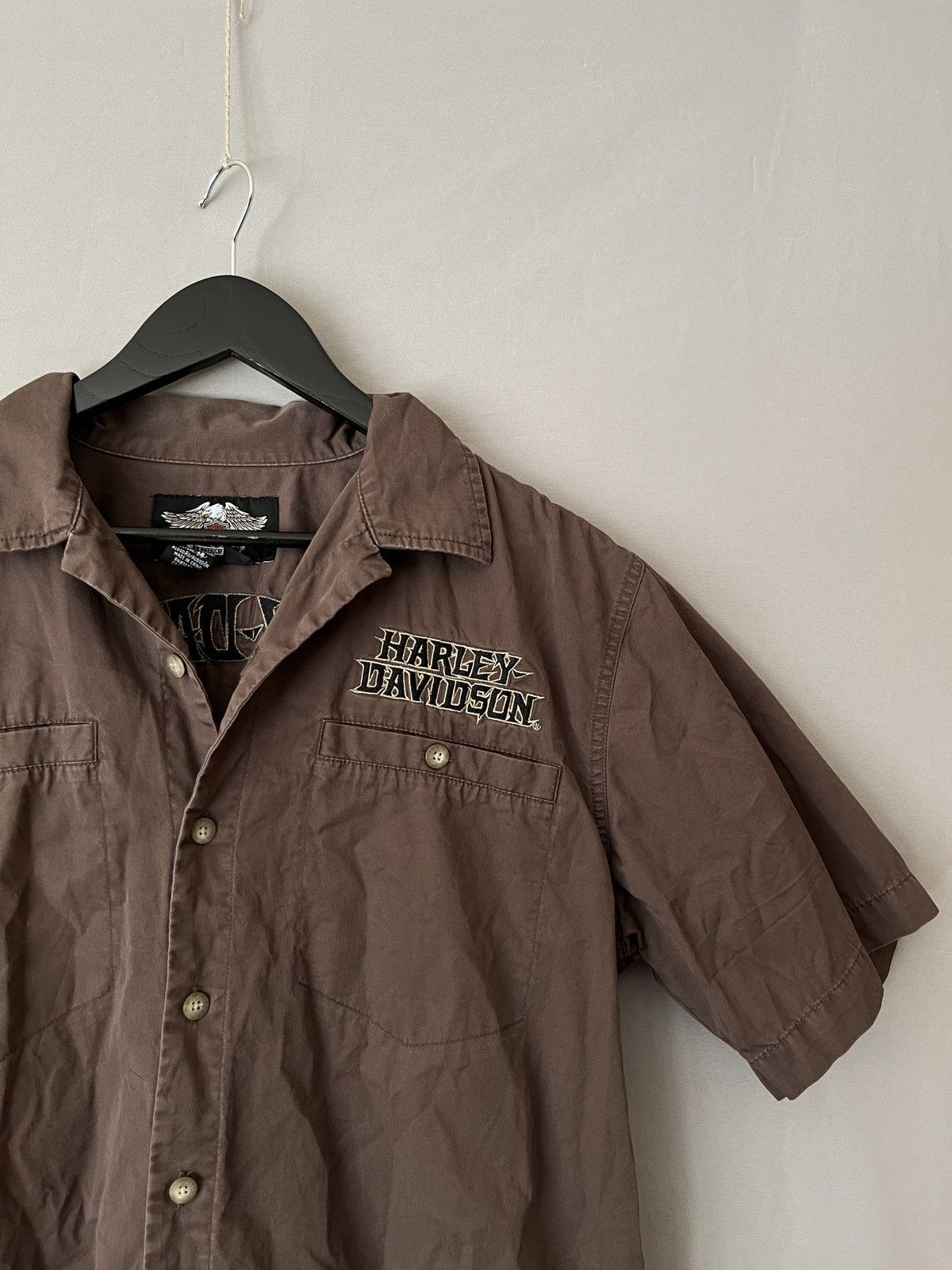 Harley Davidson Harley Davidson Short Sleeve Big Logo Shirt Size US M / EU 48-50 / 2 - 3 Thumbnail