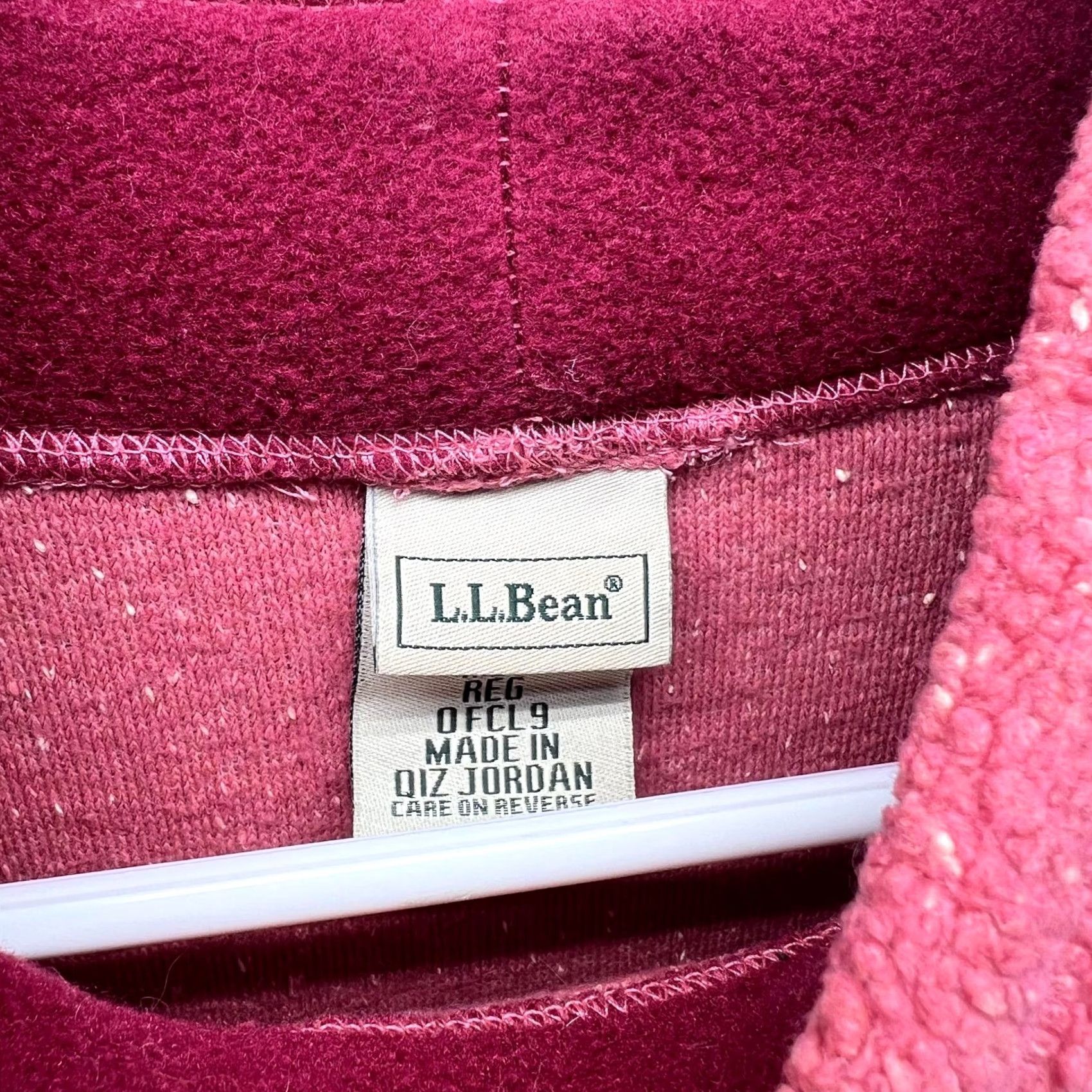 Vintage VINTAGE L.L. Bean Sweater Womens Medium Pink Fleece Pullover Mock Neck Acrylic Soft Cozy Size M / US 6-8 / IT 42-44 - 3 Thumbnail