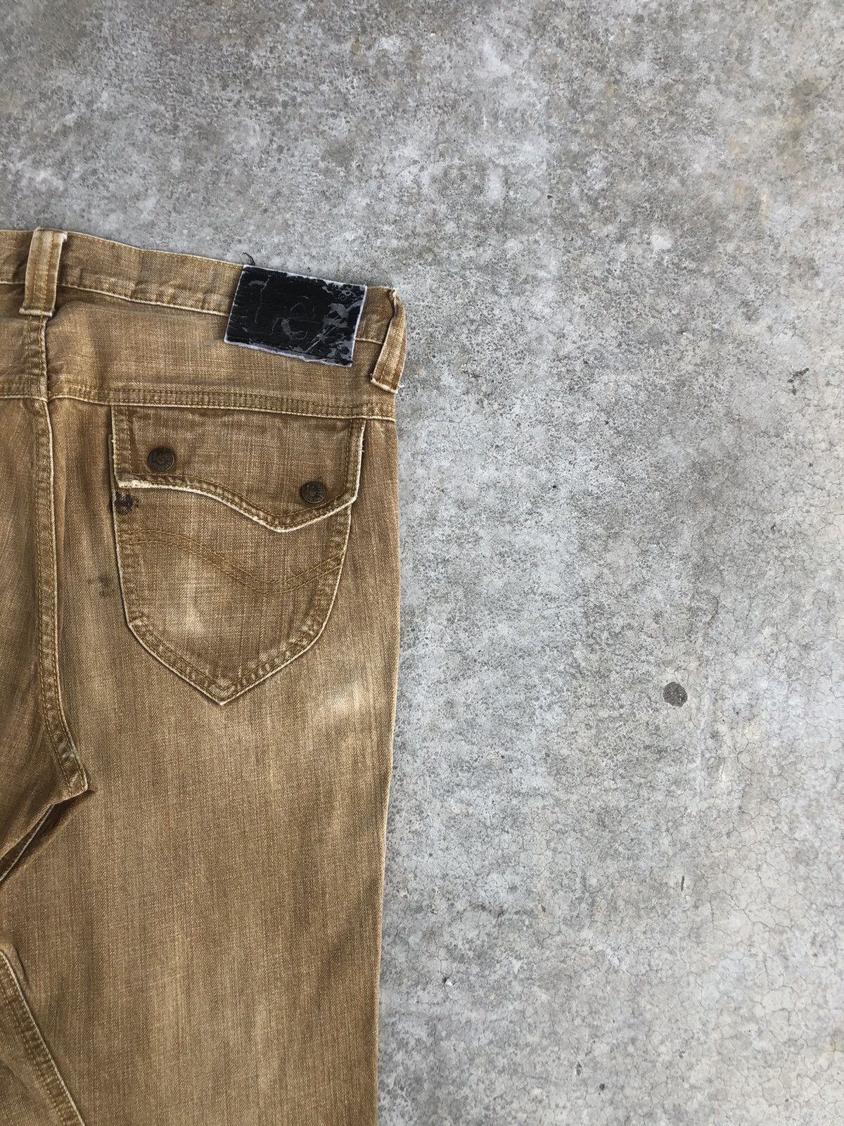 Lee Japanese Lee Flared Jeans Distressed Jeans Size US 34 / EU 50 - 10 Thumbnail