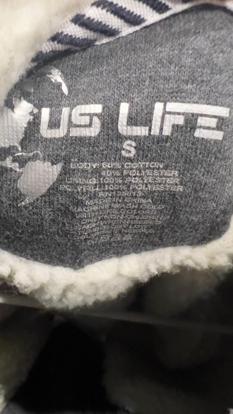 Other Cozy Gray Zip-Up Hoodie with Sherpa Lining Size US S / EU 44-46 / 1 - 5 Thumbnail