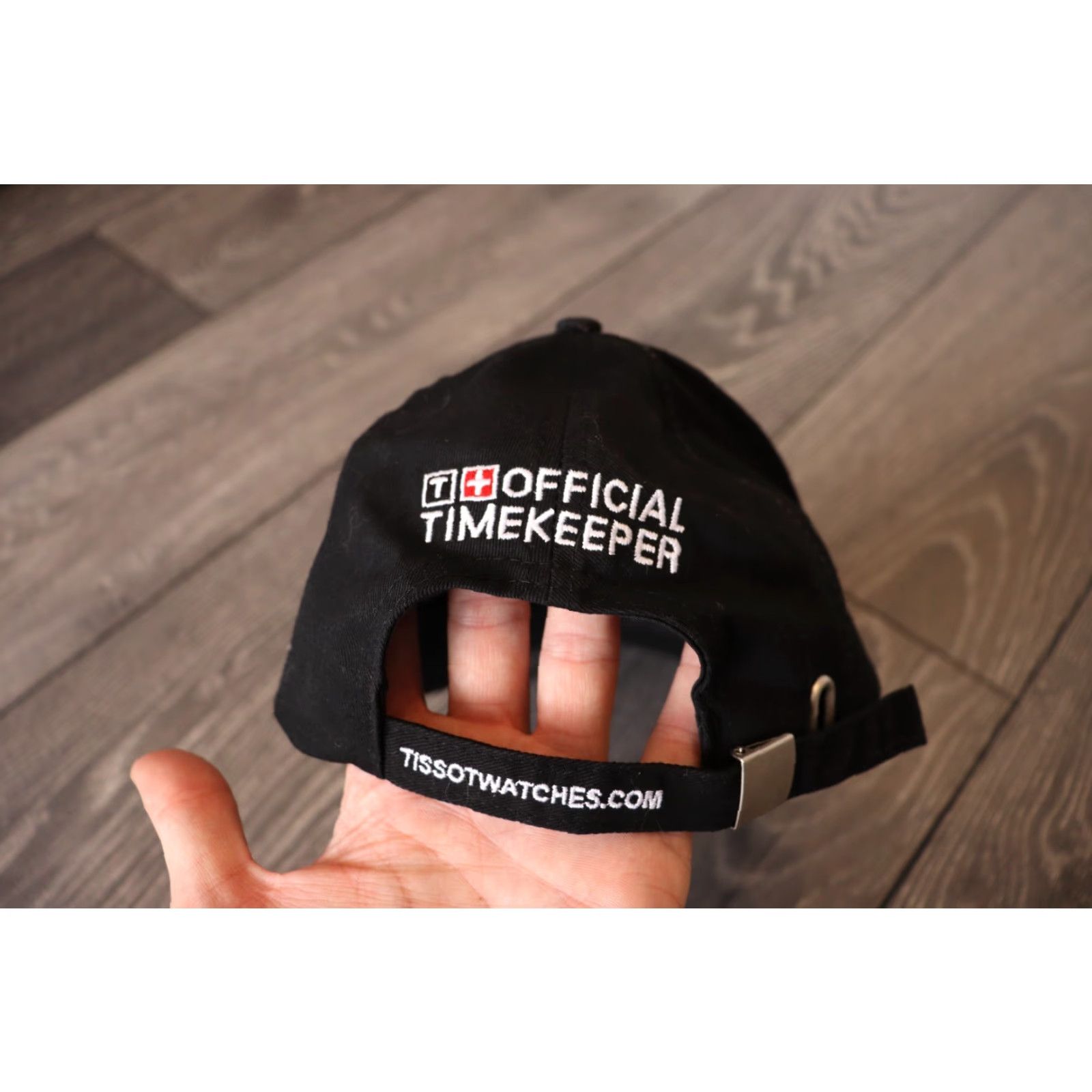 Tissot TISSOT SWISS WATCHES 1853 OFFICIAL TIMEKEEPER CAP LIMITEDONE SIZE ADULT BLACK Baseball Cap Men One Size Black Cap01 Size ONE SIZE - 4 Thumbnail