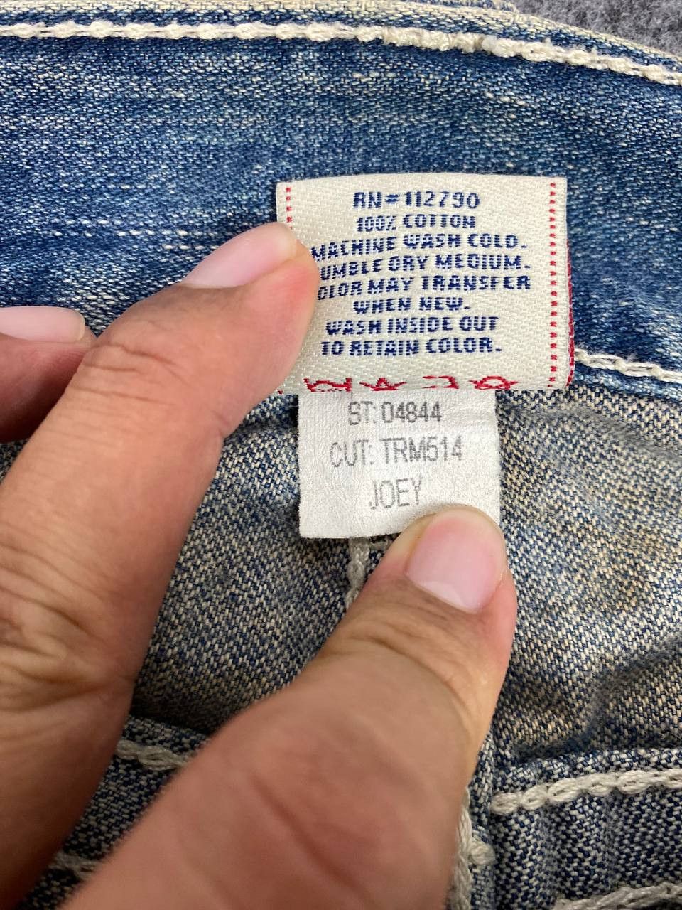 True Religion vintage true religion bootcut distressed denim made in usa Size US 34 / EU 50 - 15 Thumbnail
