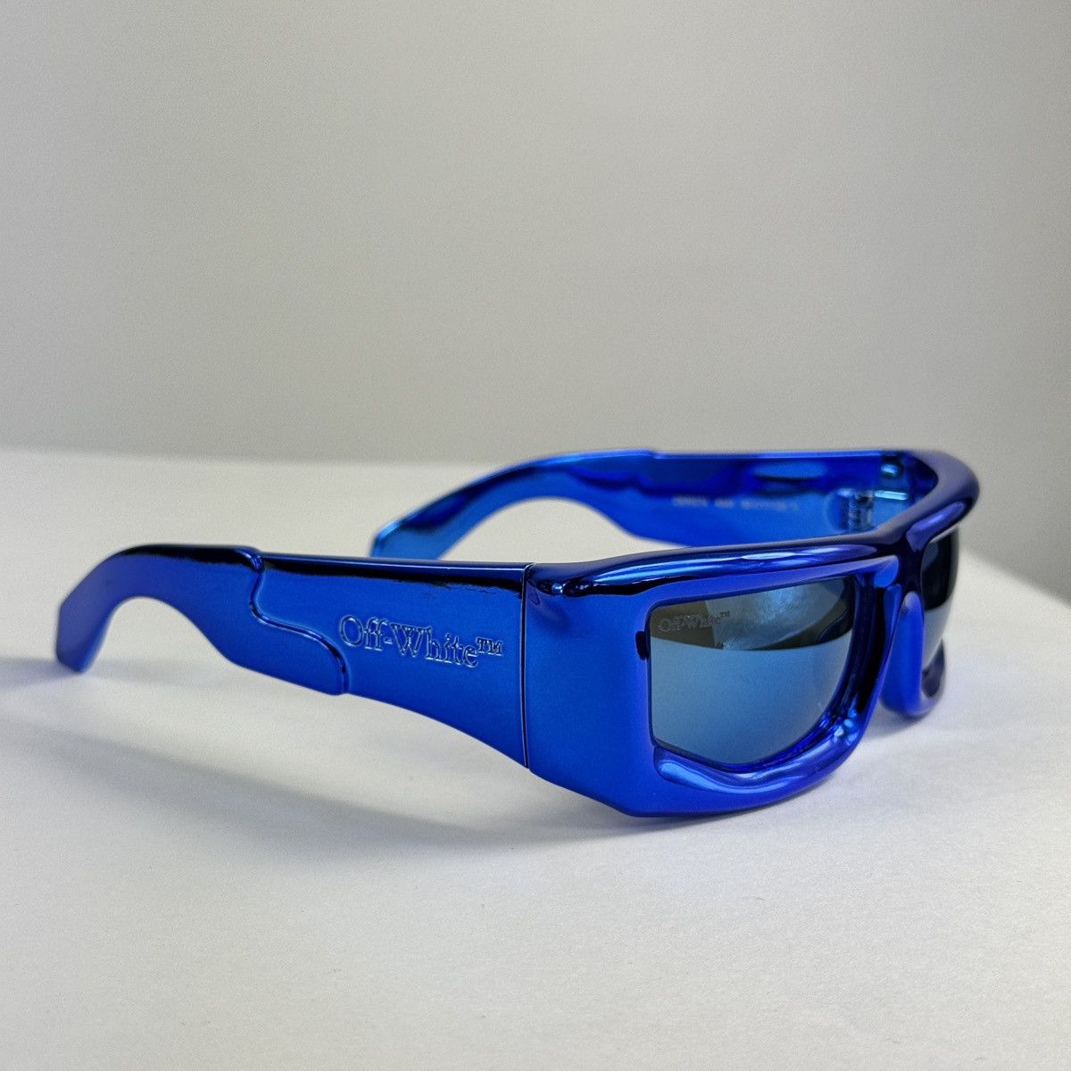 Off-White VOLCANITE BLUE SUNGLASSES Size ONE SIZE - 3 Thumbnail