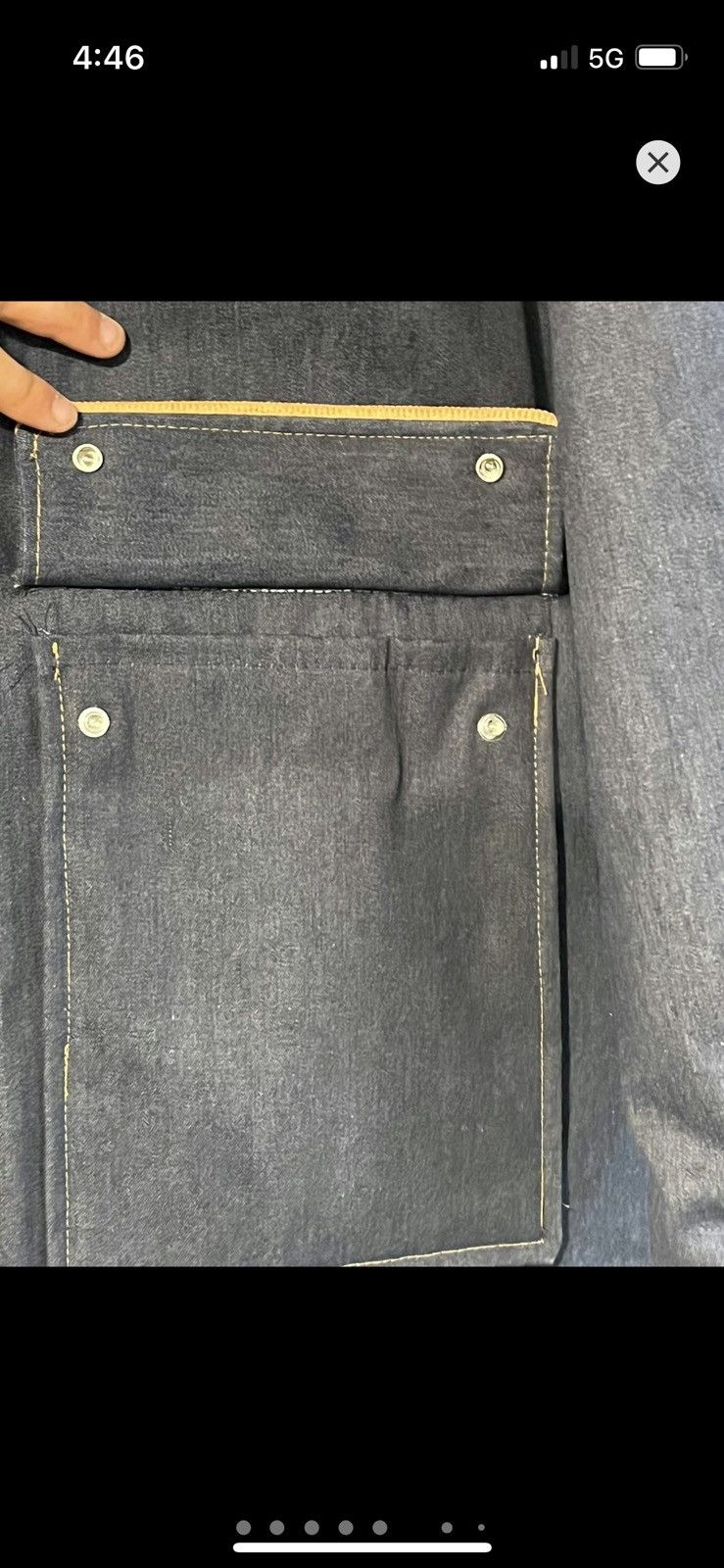 Carhartt Denim Heavy Duty Canvas Jacket XXL Size US XXL / EU 58 / 5 - 7 Thumbnail