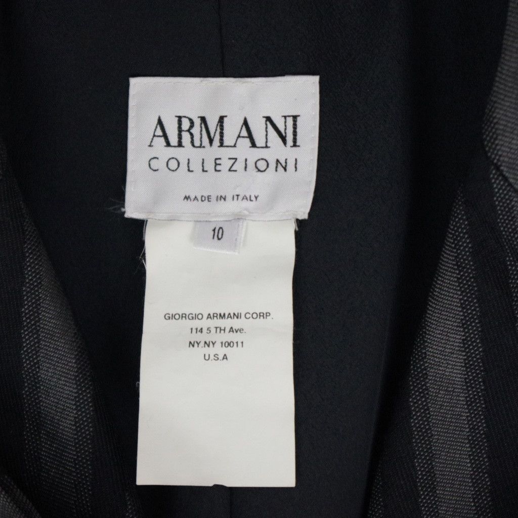 Armani Collezioni Armani Collezioni Vertical Stripe Ladies' Blazer Size 10 Size L / US 10 / IT 46 - 2 Thumbnail