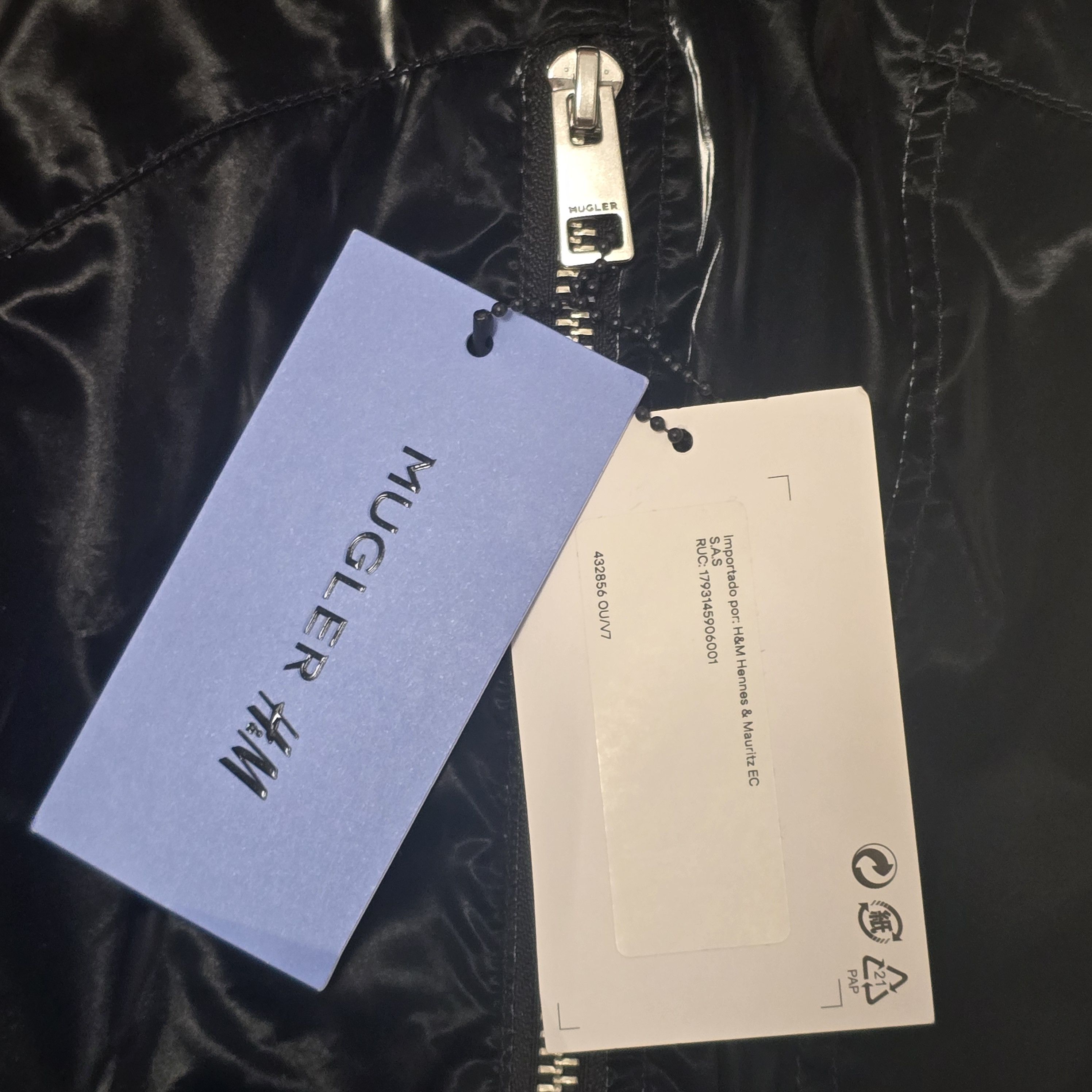 H&M × Mugler Biker pants Size US 38 / EU 54 - 5 Thumbnail