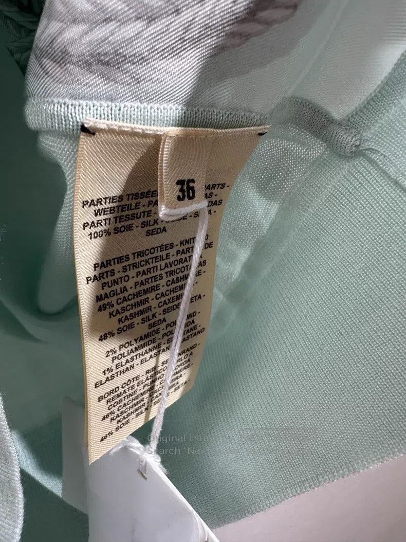 Hermes Hermes 2025 Autumn/Winter Women's Cashmere and Silk Blend Size XS / US 0-2 / IT 36-38 - 4 Thumbnail