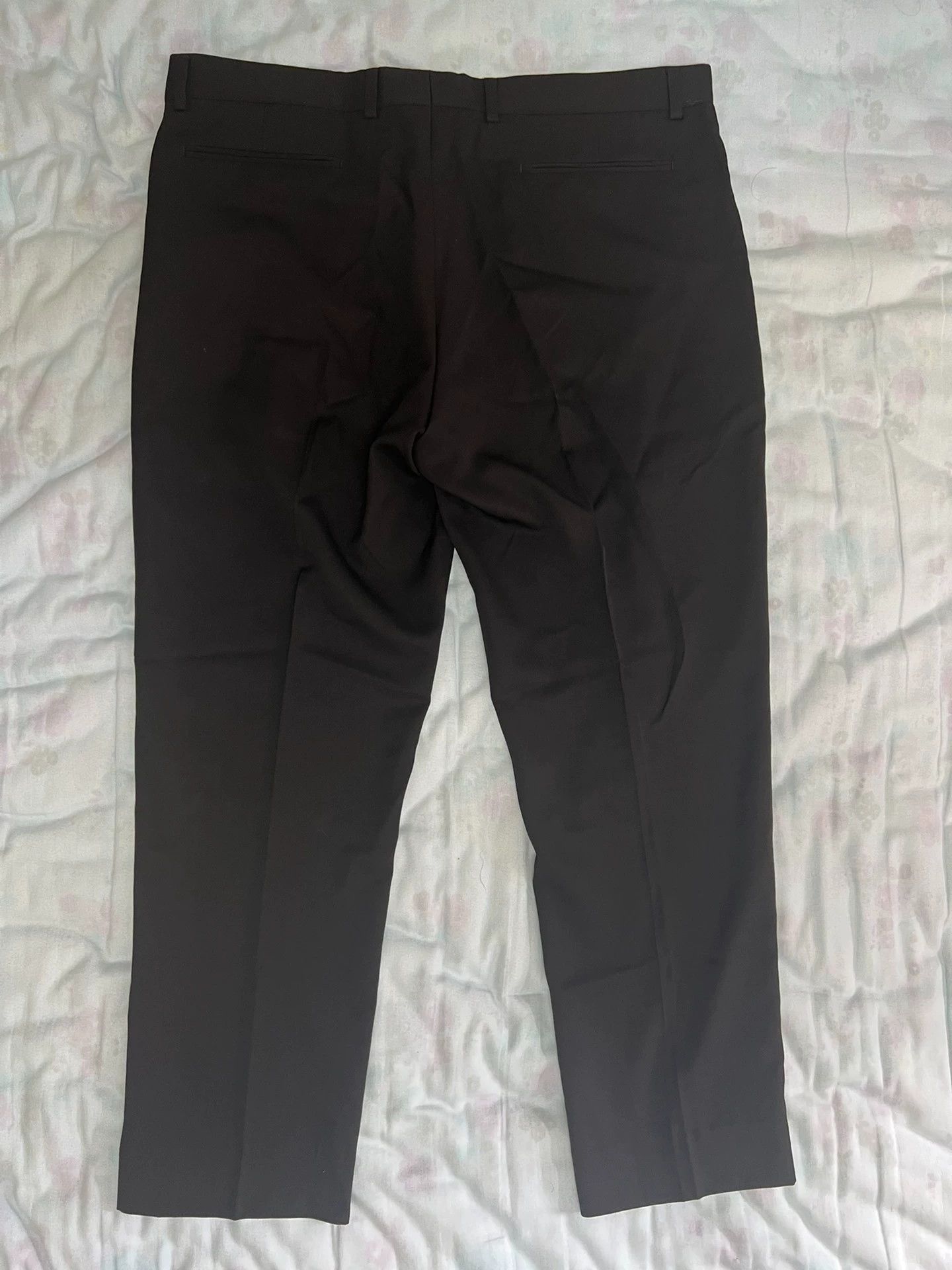 Dior Dior Black Wool Basic Trousers 52 Mens Size US 36 / EU 52 - 3 Thumbnail