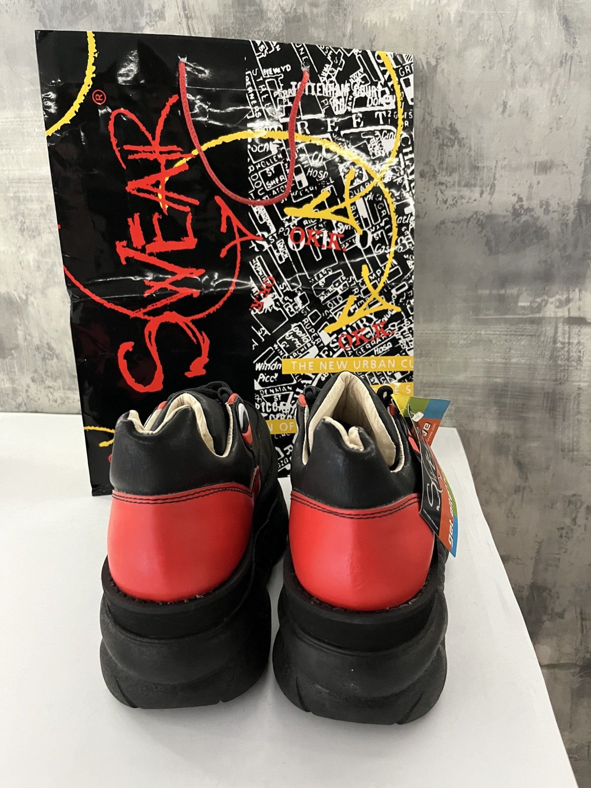 SWEAR London Swear alternative tribe mad dogs black Size US 9 / EU 42 - 3 Thumbnail