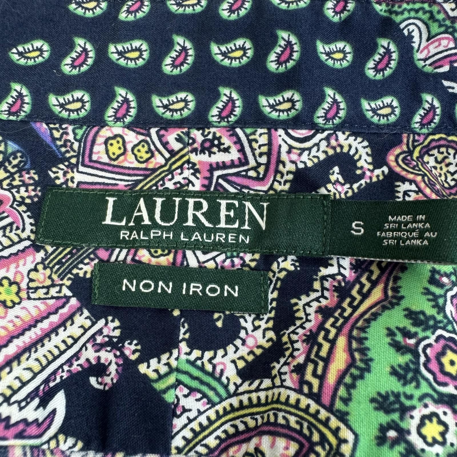 Polo Ralph Lauren Ralph Lauren Women’s Blouse Short Floral Long Sleeve Size S Size S / US 4 / IT 40 - 2 Thumbnail