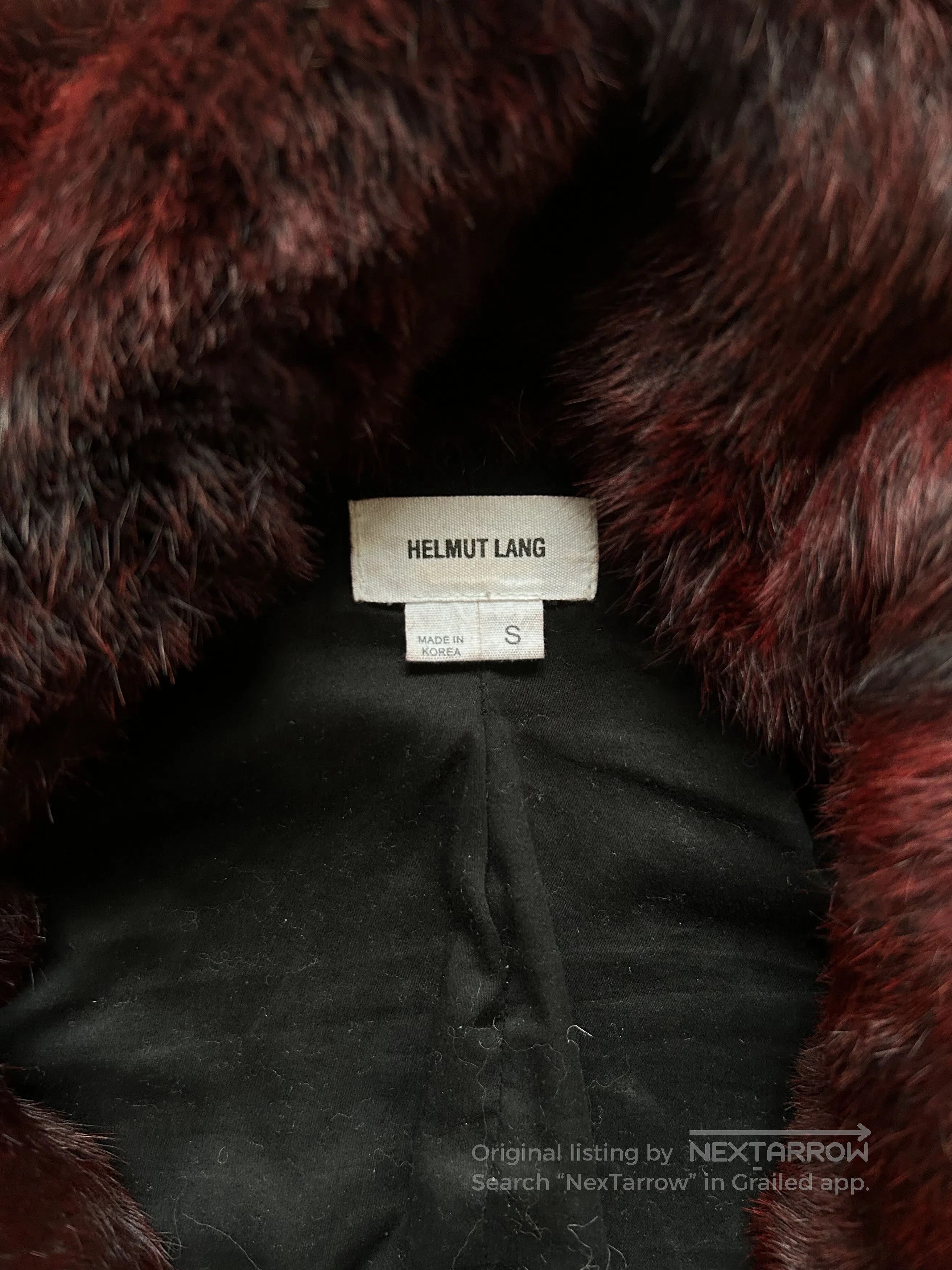Helmut Lang Helmut Lang Fur Jacket 2012 Collection. Size US S / EU 44-46 / 1 - 4 Thumbnail