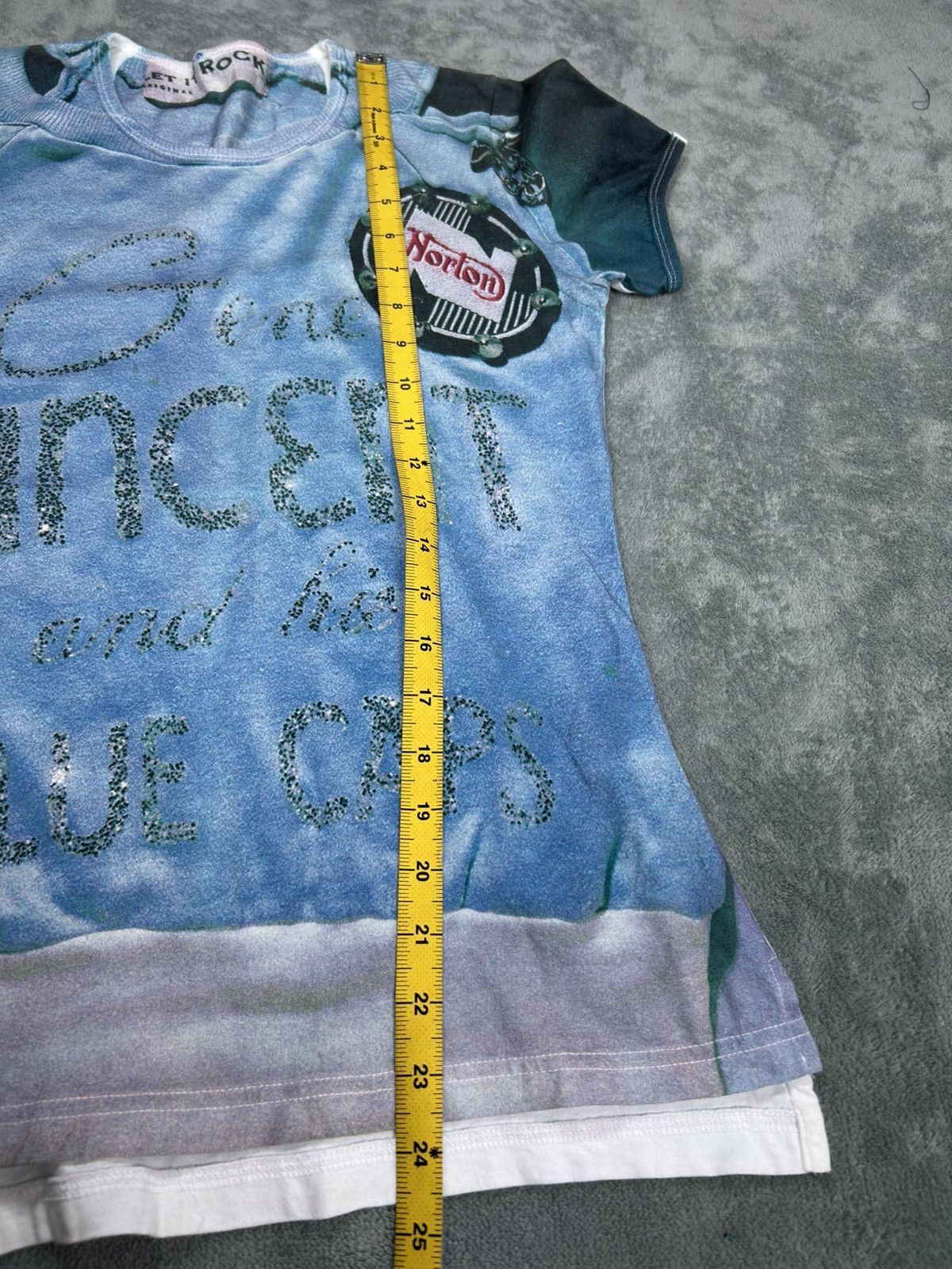 Vivienne Westwood Vivienne Westwood “Let it Rock” Gene Vincent Print T-shirt Size US S / EU 44-46 / 1 - 8 Thumbnail