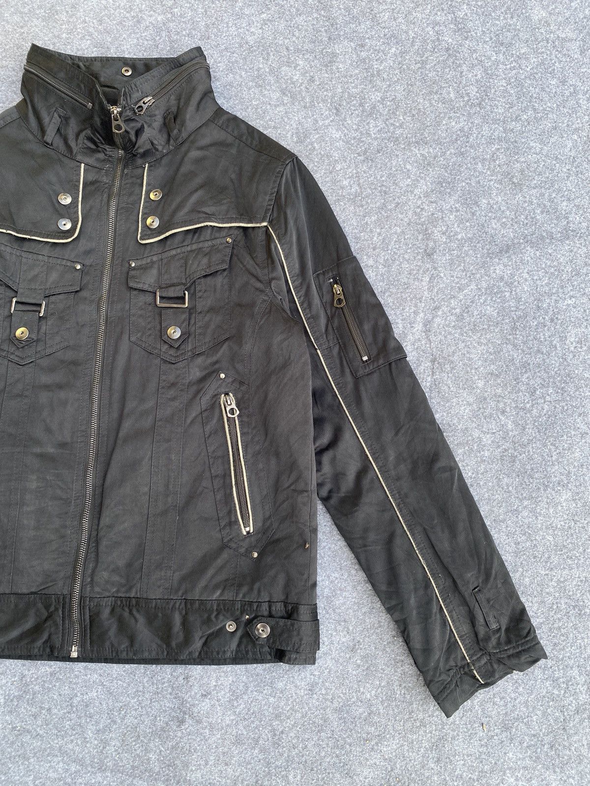Vintage create barefoot motorcycle vintage jacket Size US M / EU 48-50 / 2 - 2 Thumbnail