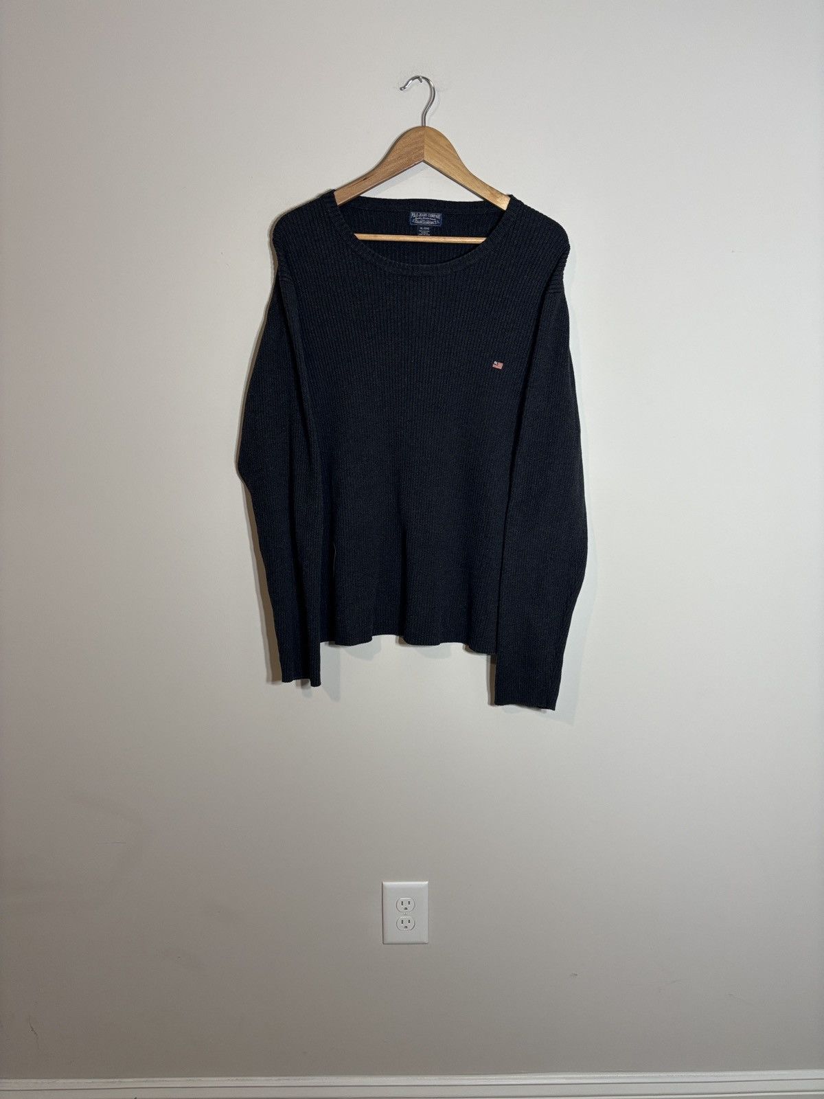 Polo Ralph Lauren Vtg Ralph Lauren Polo Jeans Company American Flag Sweater XL Size US XL / EU 56 / 4 - 1 Thumbnail