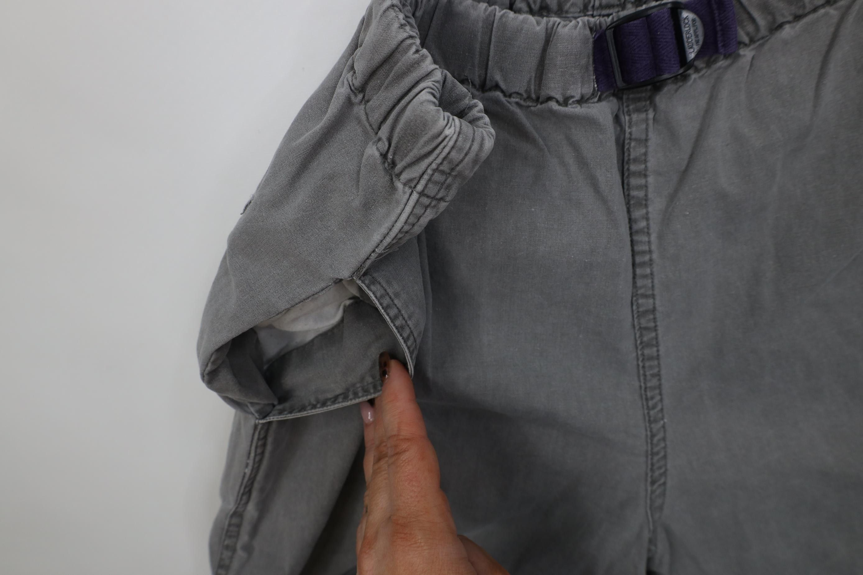 Vintage Vintage 90s Streetwear Double Knee Padded Belted Joggers Size US 36 / EU 52 - 8 Thumbnail