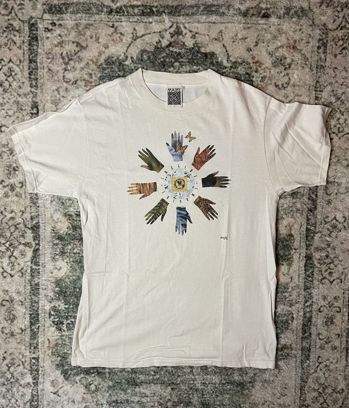Vintage 1994 Maze T-shirt Size US L / EU 52-54 / 3 - 1 Thumbnail