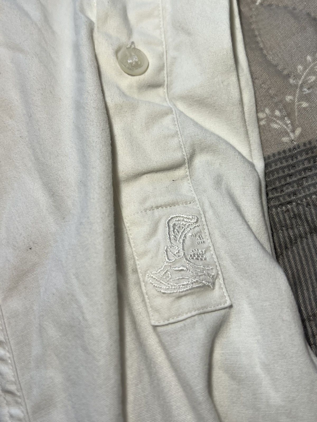Versace × Versace Jeans Couture “Versace Collection White Button-Up Shirt Men’s L Authentic Size US L / EU 52-54 / 3 - 9 Thumbnail