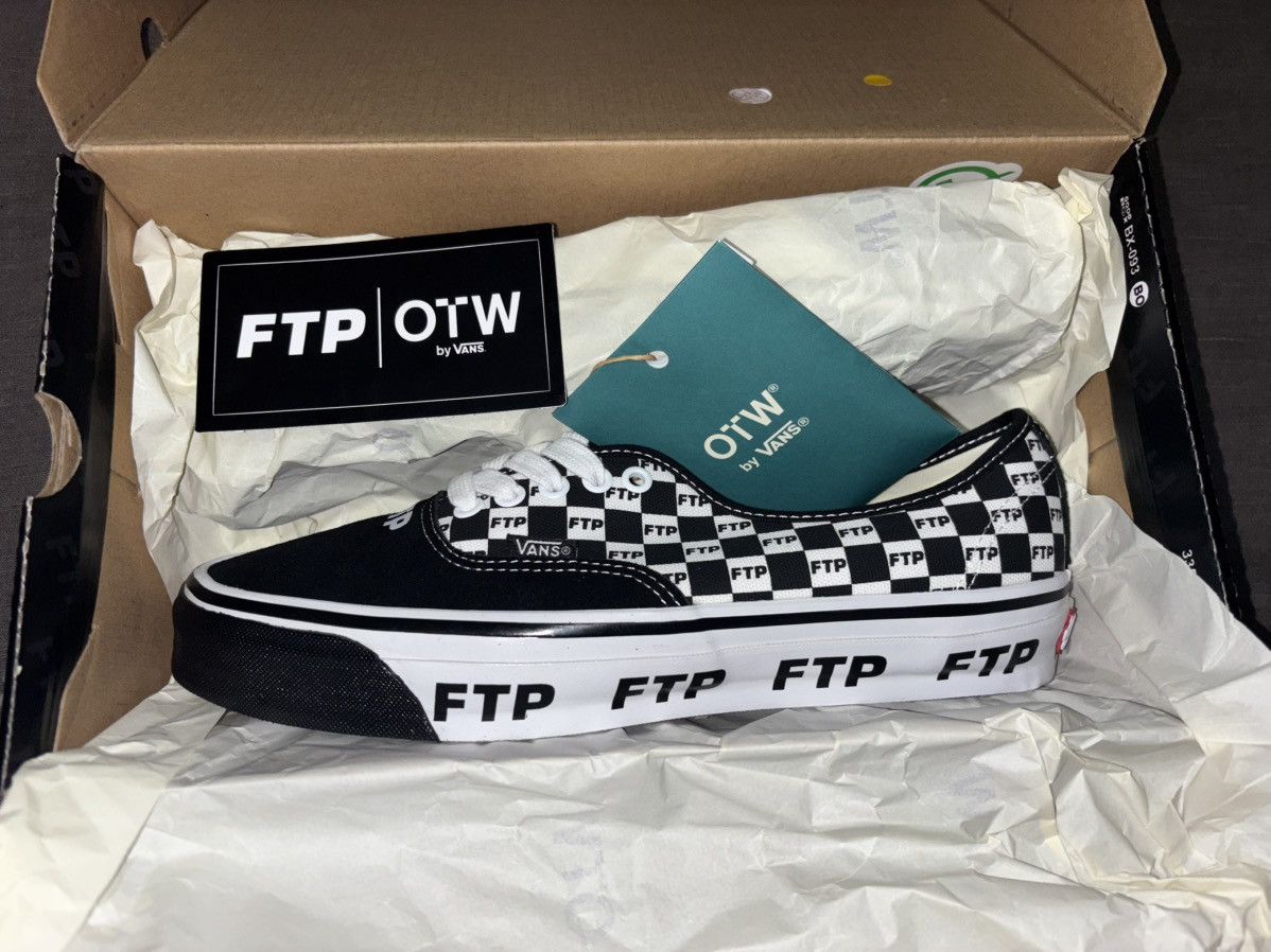 Fuck The Population FTP X Vans OTW Size US 10.5 / EU 43-44 - 2 Thumbnail