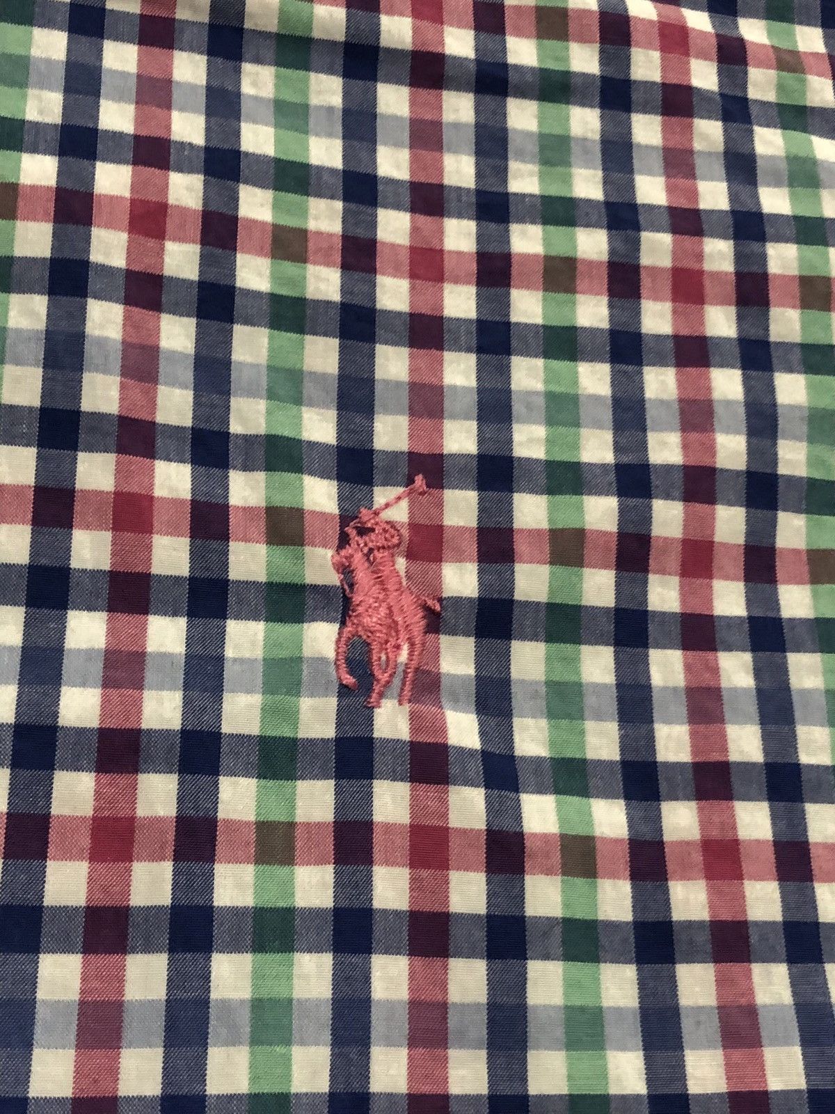 Polo Ralph Lauren Polo Ralph Lauren Easter Gingham Button Down Size US L / EU 52-54 / 3 - 3 Thumbnail
