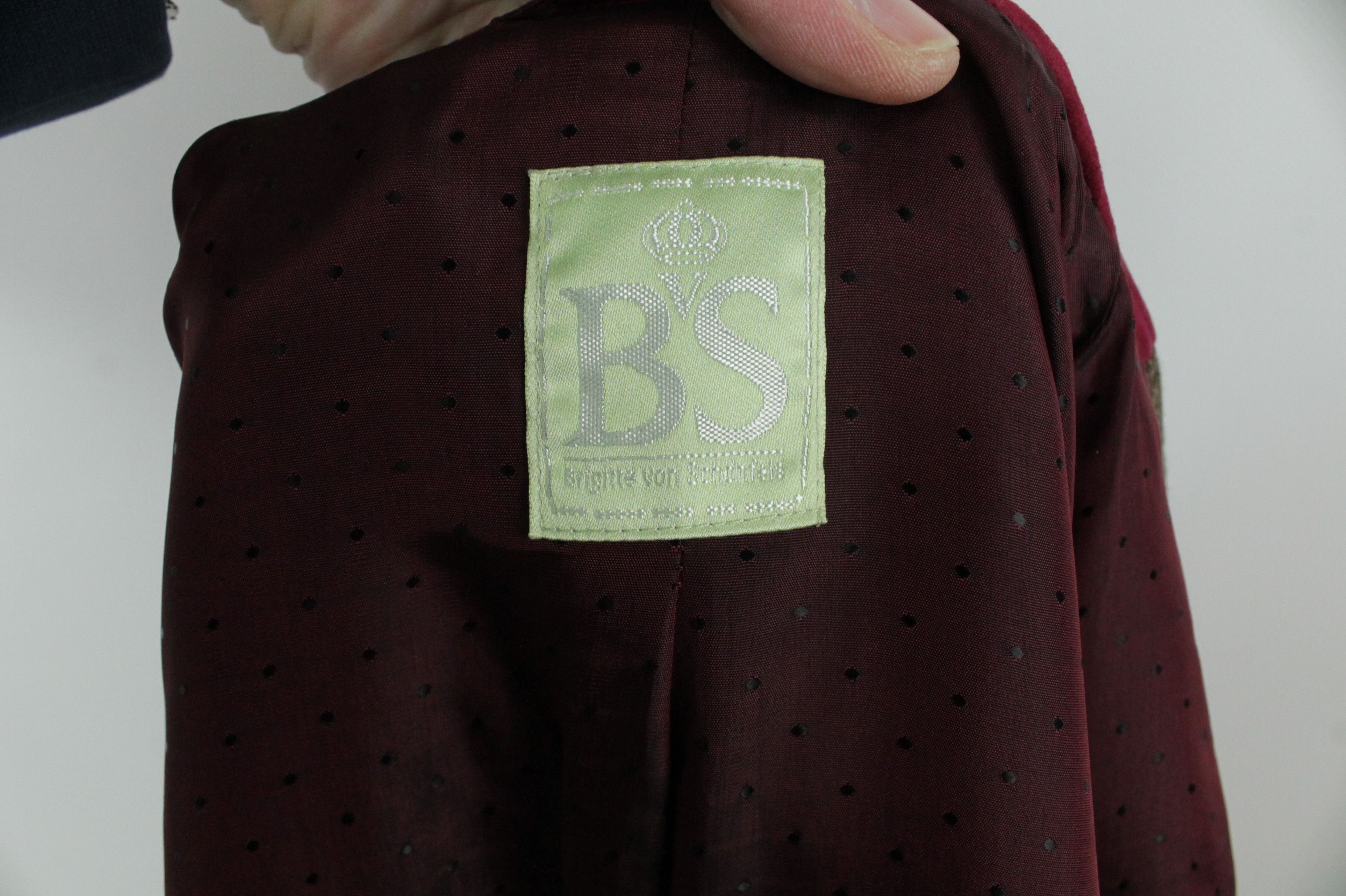 Other BvS Brigitte von Schönfels Tweed Frock Coat Size XS / US 0-2 / IT 36-38 - 4 Thumbnail