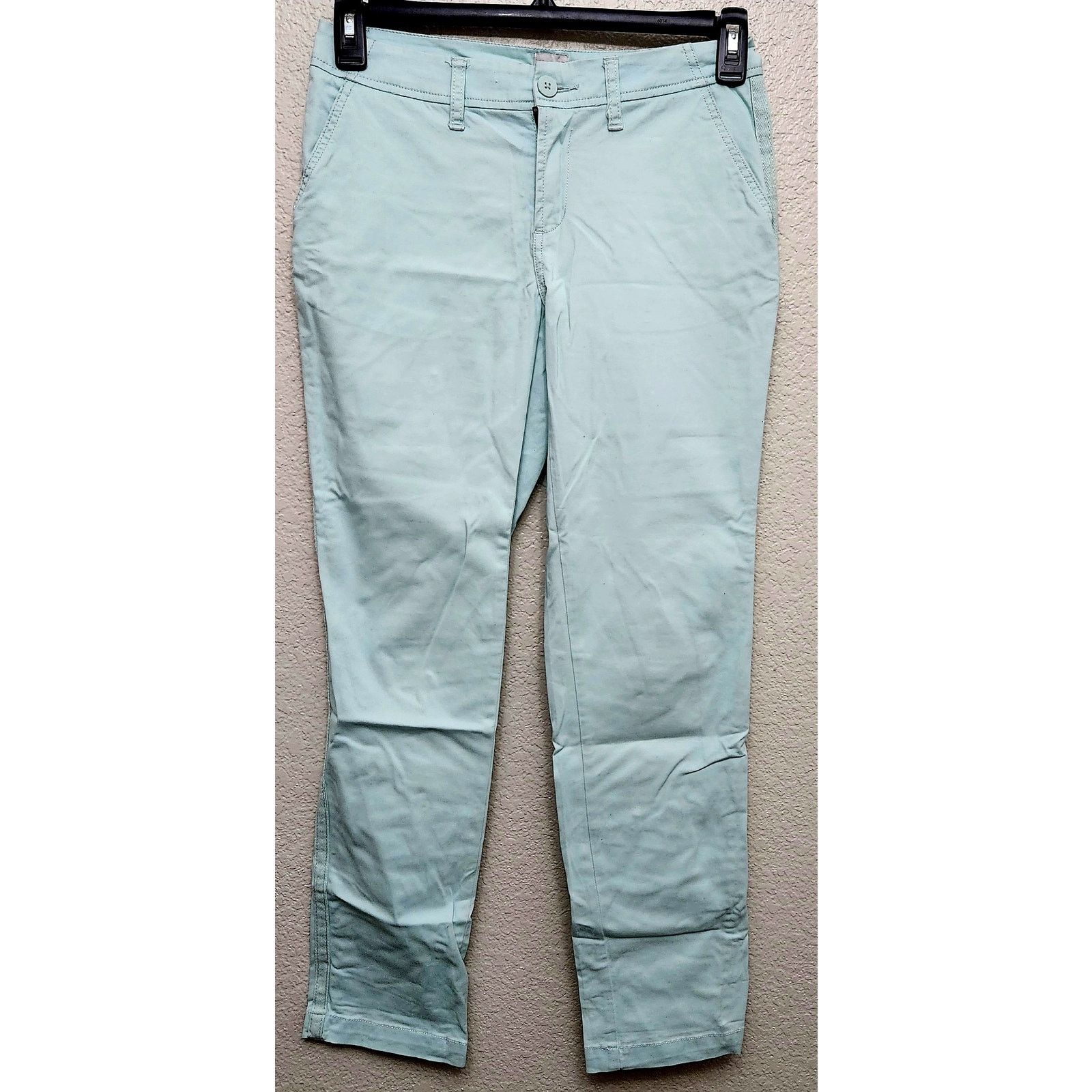 Other A New Day Mint Green Flat Front Jeans 2 Trim On Side Seams Size 28" / US 6 / IT 42 - 1 Thumbnail