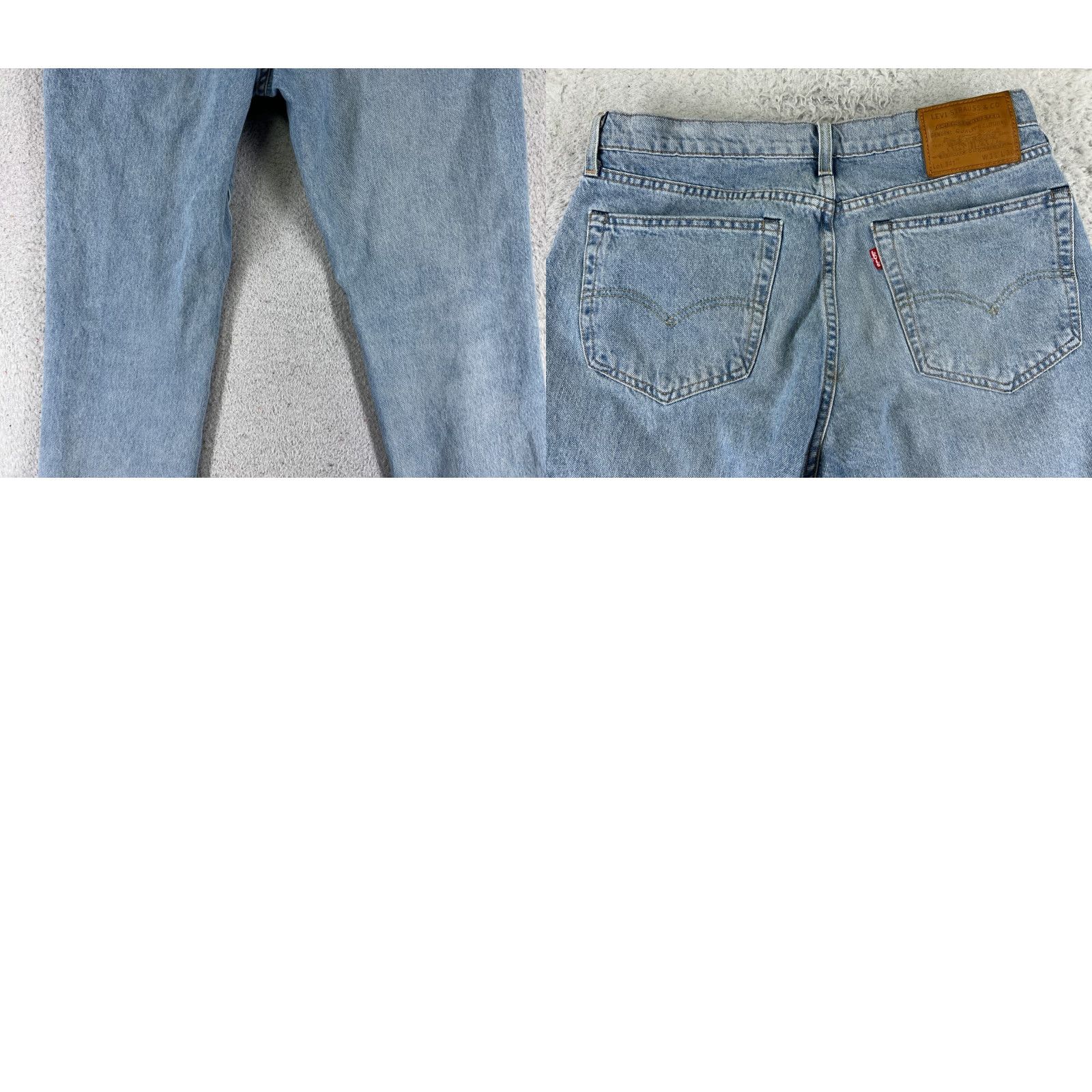 Levi's Levi's Jeans Blue Denim 541 30x27 Premium 31 Adult Regular Cotton 5-Pocket Distressed Stretch Vintage? N/A Size US 31 - 10 Thumbnail
