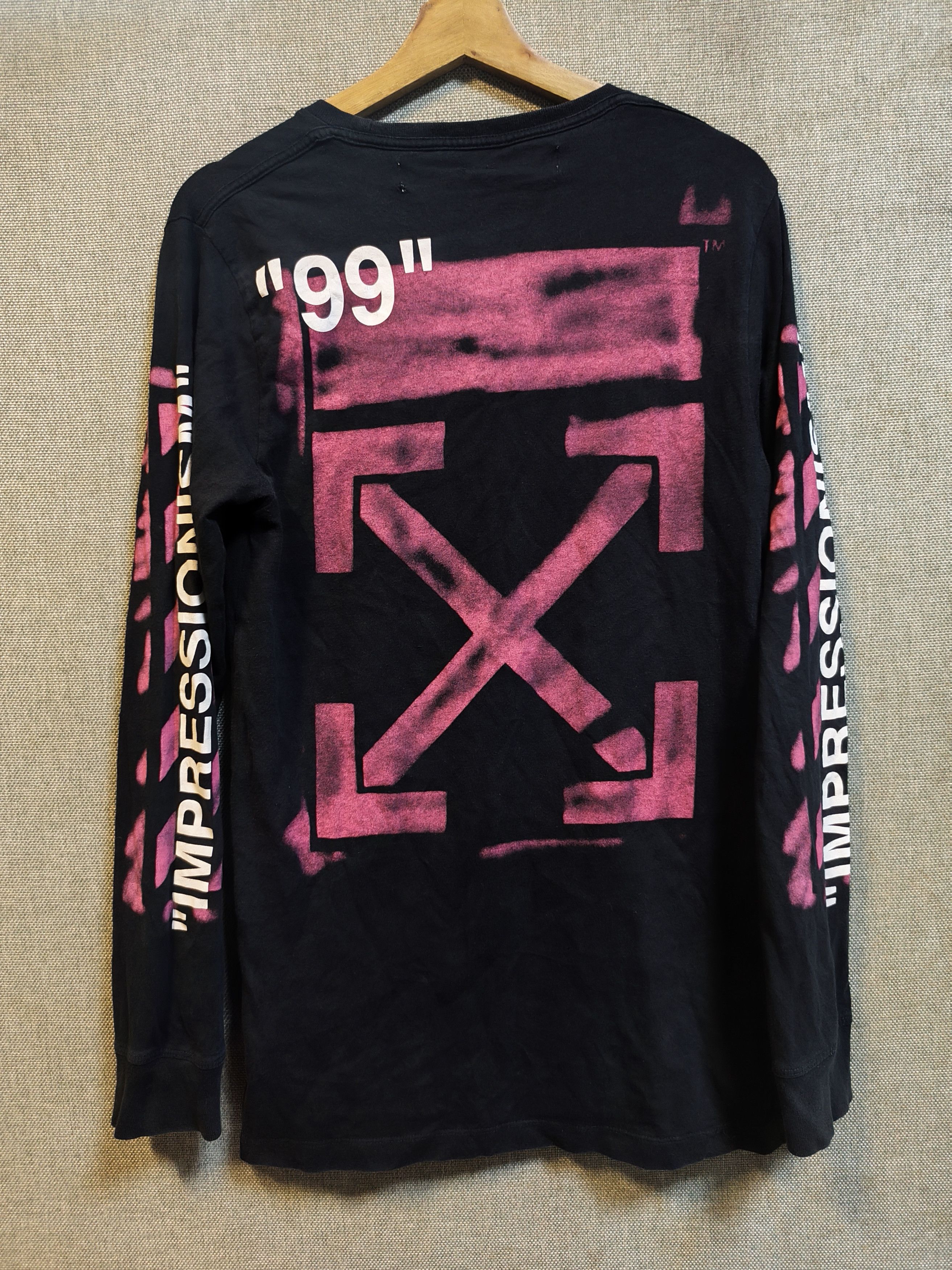 Off-White Off-White Impressionism Long Sleeve Shirt Size US S / EU 44-46 / 1 - 1 Thumbnail