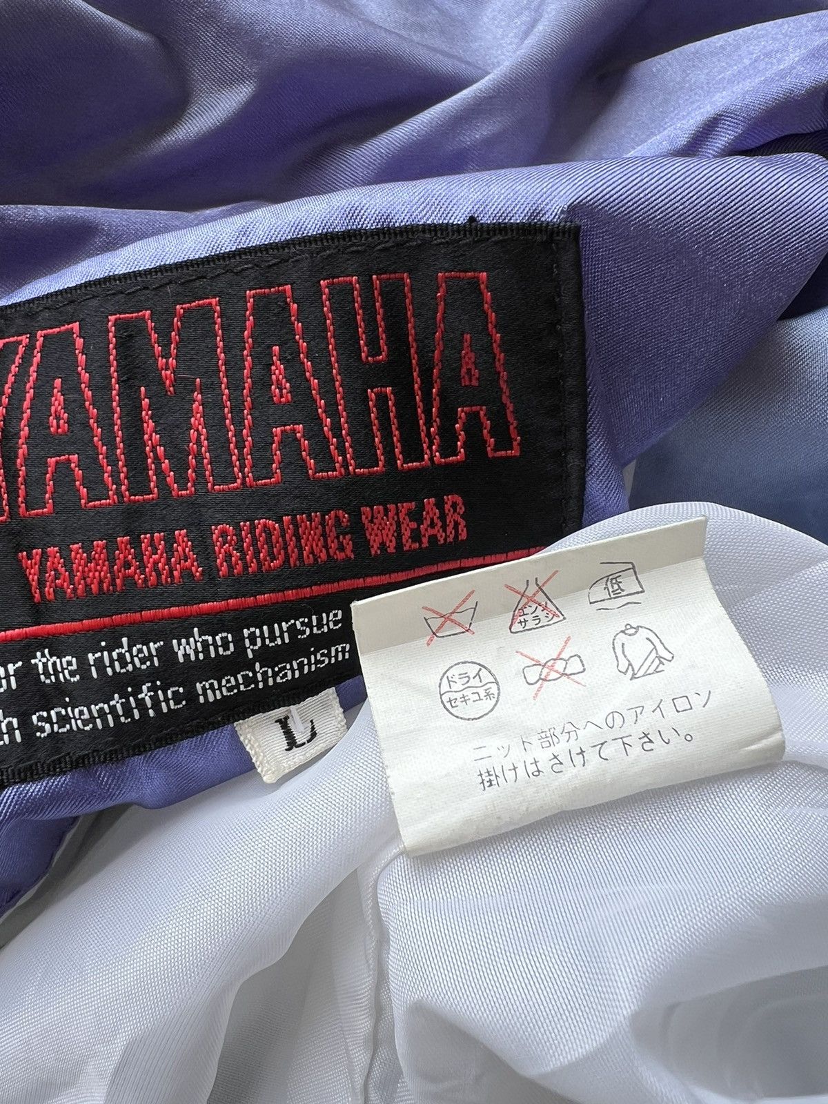 Vintage VTG 90s Yamaha Shiseido Racing Tech 21 Riding Wear Jacket Size US L / EU 52-54 / 3 - 25 Thumbnail