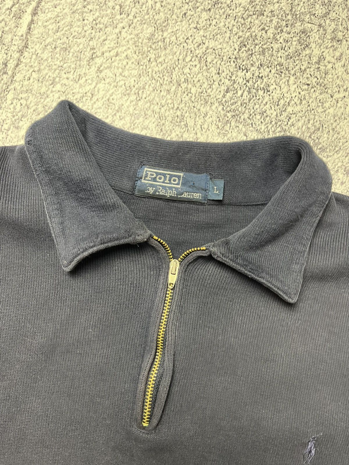 Polo Ralph Lauren Vintage Polo Ralph Lauren Distressed Sweatshirt Y2K Rare Size US L / EU 52-54 / 3 - 7 Thumbnail