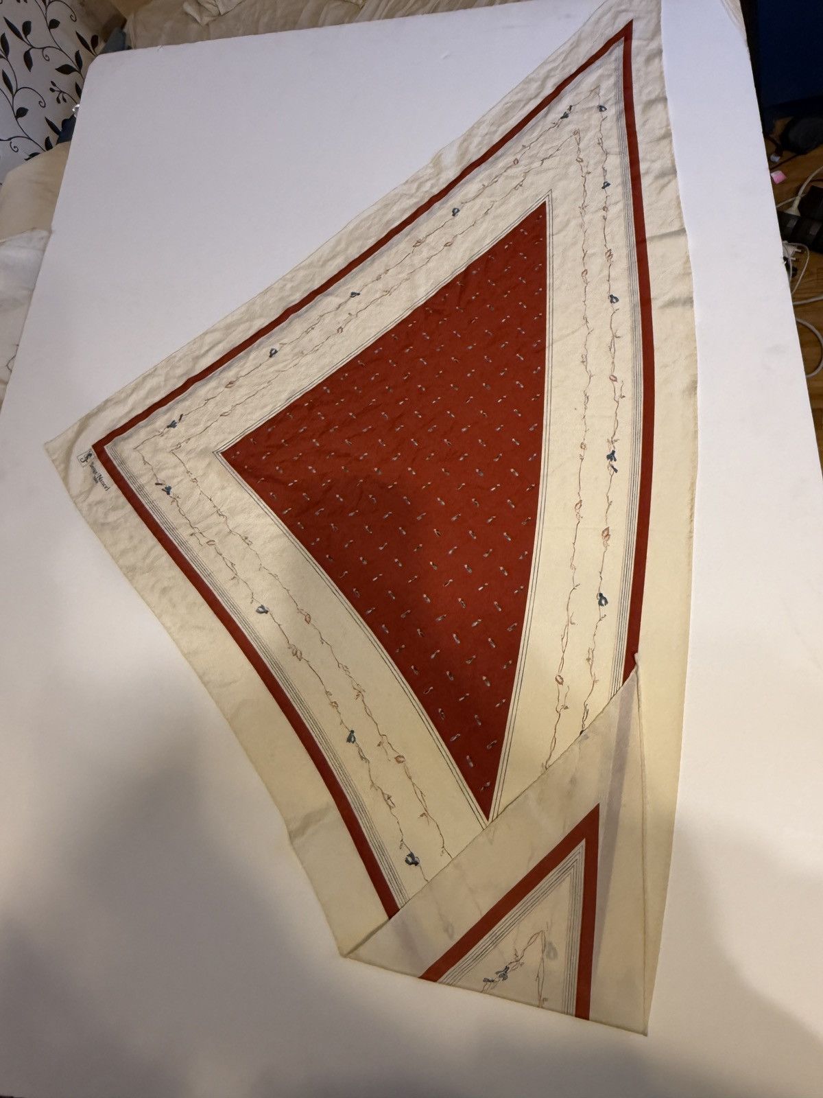 Other Sierge Nancel vintage silk scarf Size ONE SIZE - 4 Thumbnail