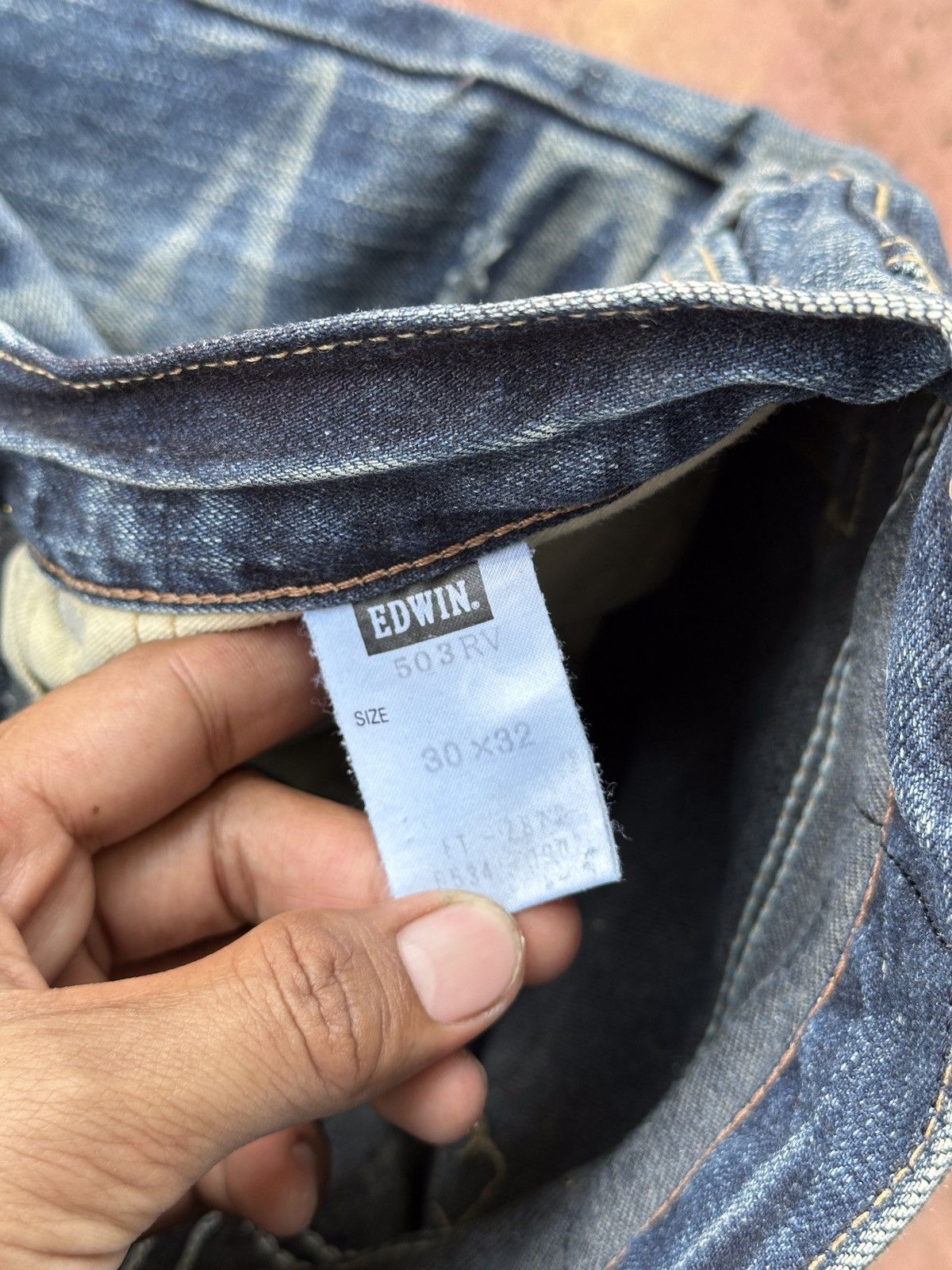 Edwin Distress edwin x moon raker . Size US 30 / EU 46 - 5 Thumbnail