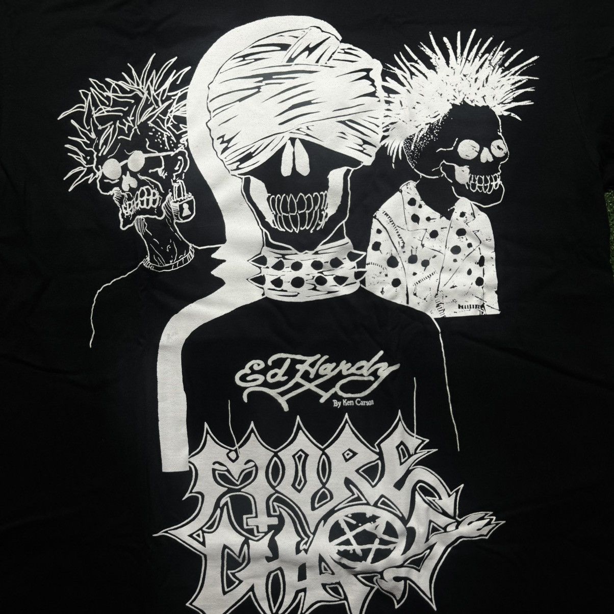 Ed Hardy × Ken Carson KEN CARSON X ED HARDY “ MORE CHAOS “ & FRIENDS BOX SET MERCH Size US L / EU 52-54 / 3 - 5 Thumbnail