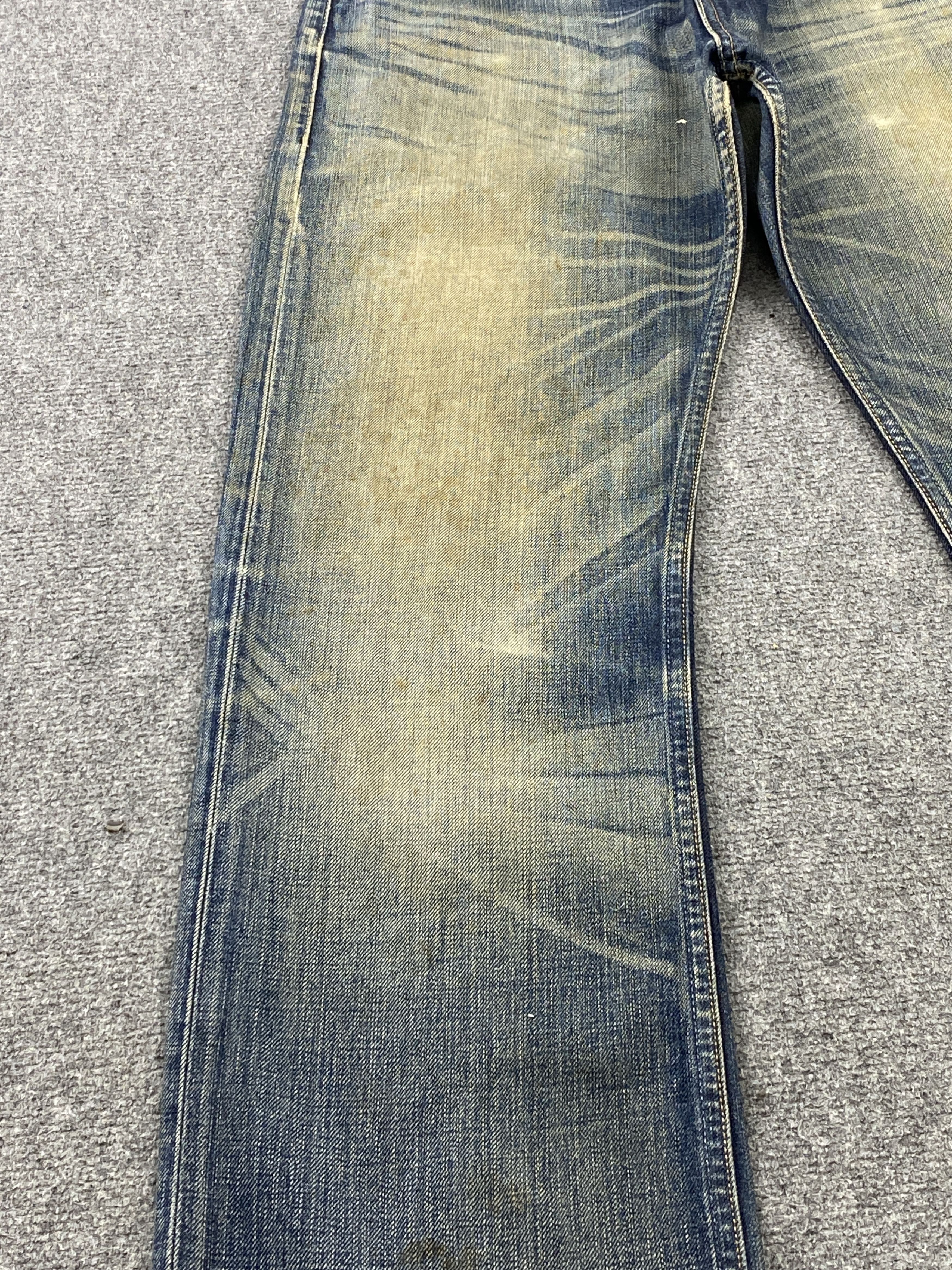 Levi's × Vintage Rusty Vintage 90s Levis 523 Faded Blue Jeans Size US 31 - 10 Thumbnail