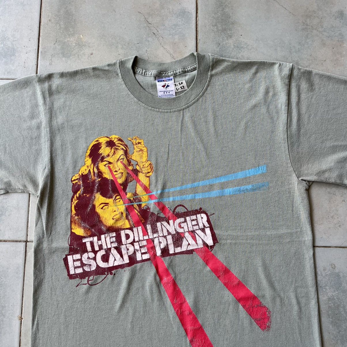 Band Tees Vintage Y2k The Dillinger Escape Plan American Metalcore Size US M / EU 48-50 / 2 - 3 Thumbnail