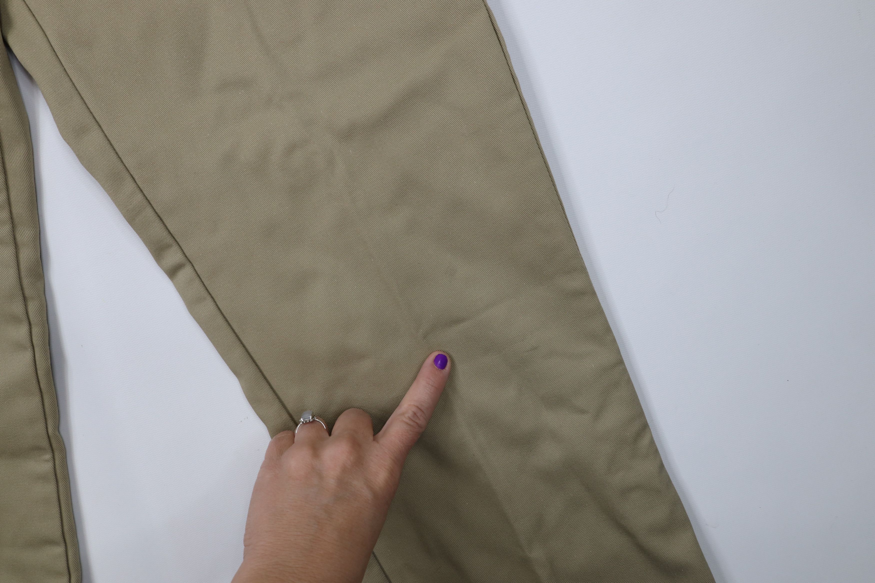 L.L. Bean Vintage 70s LL Bean Cloth Lined Wide Leg Pants Beige USA Size US 30 / EU 46 - 6 Thumbnail