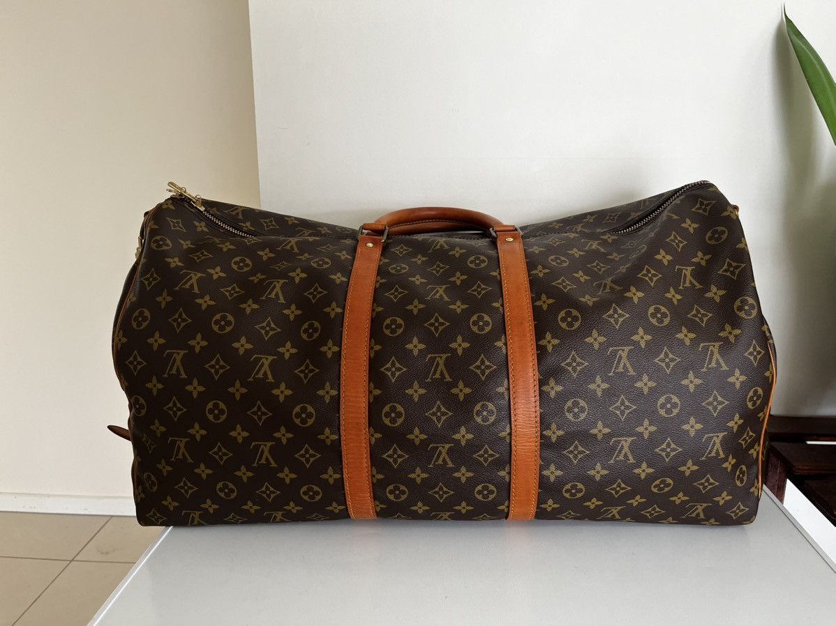 Louis Vuitton Authentic Louis Vuitton Keepall Bandouliere/Vintage/Brown Size ONE SIZE - 12 Thumbnail