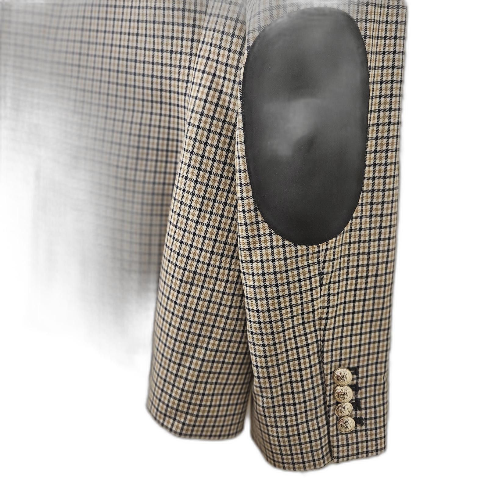 Designer Tommy Hilfiger Women's Plaid Blazer Jacket Size 14 Size XL / US 12-14 / IT 48-50 - 7 Thumbnail