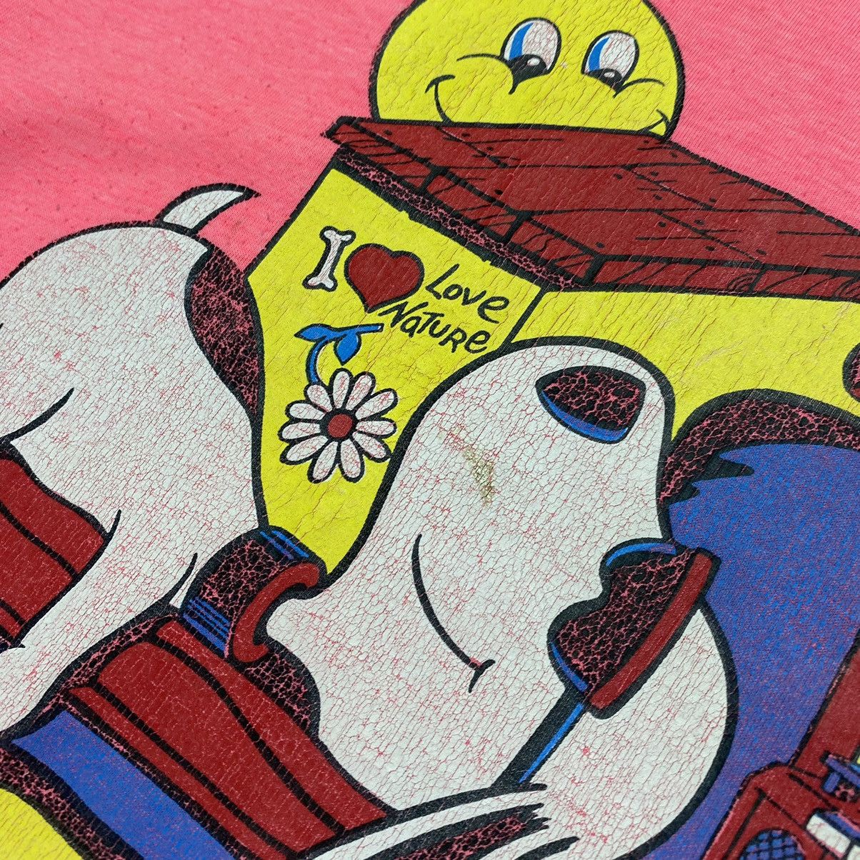 Disney Vintage Disney Snoopy 1989 Big logo rare cartoon tee Size US M / EU 48-50 / 2 - 6 Thumbnail